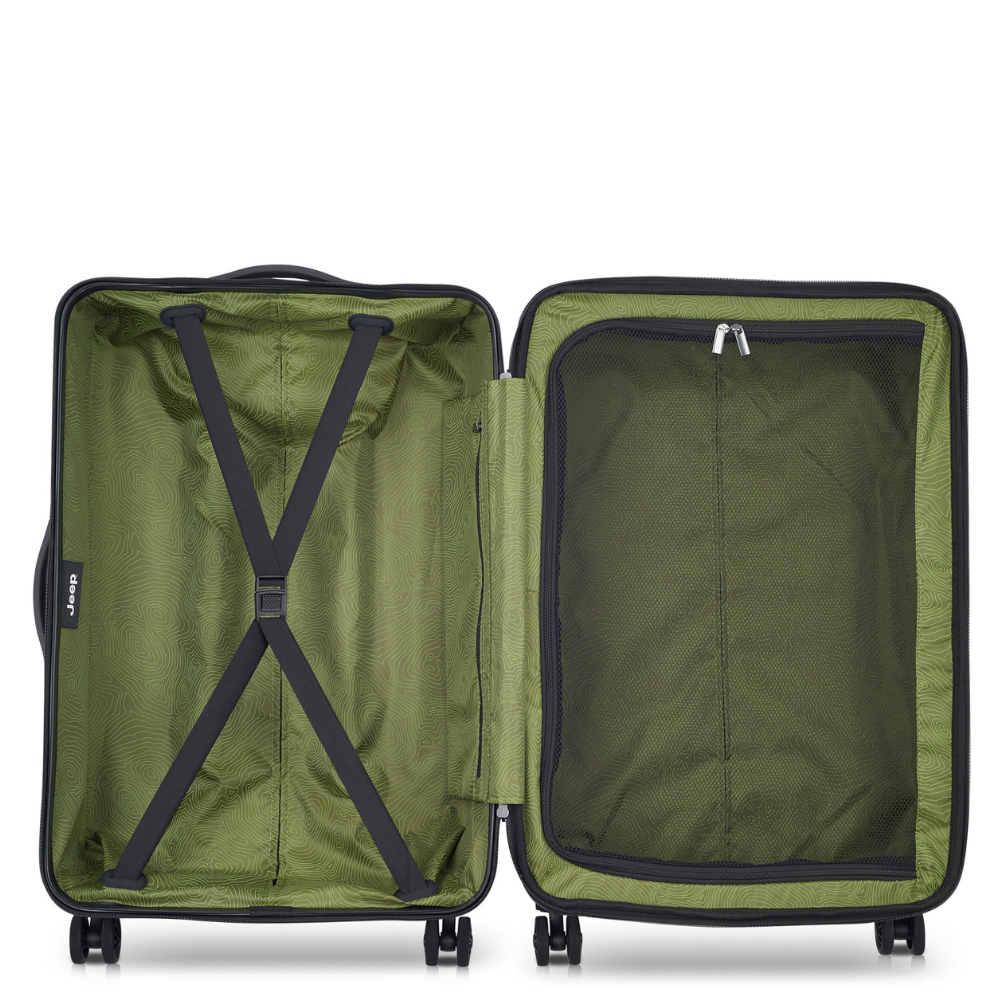 JH004C| Valise Soute Extensible 68 CM NOIR