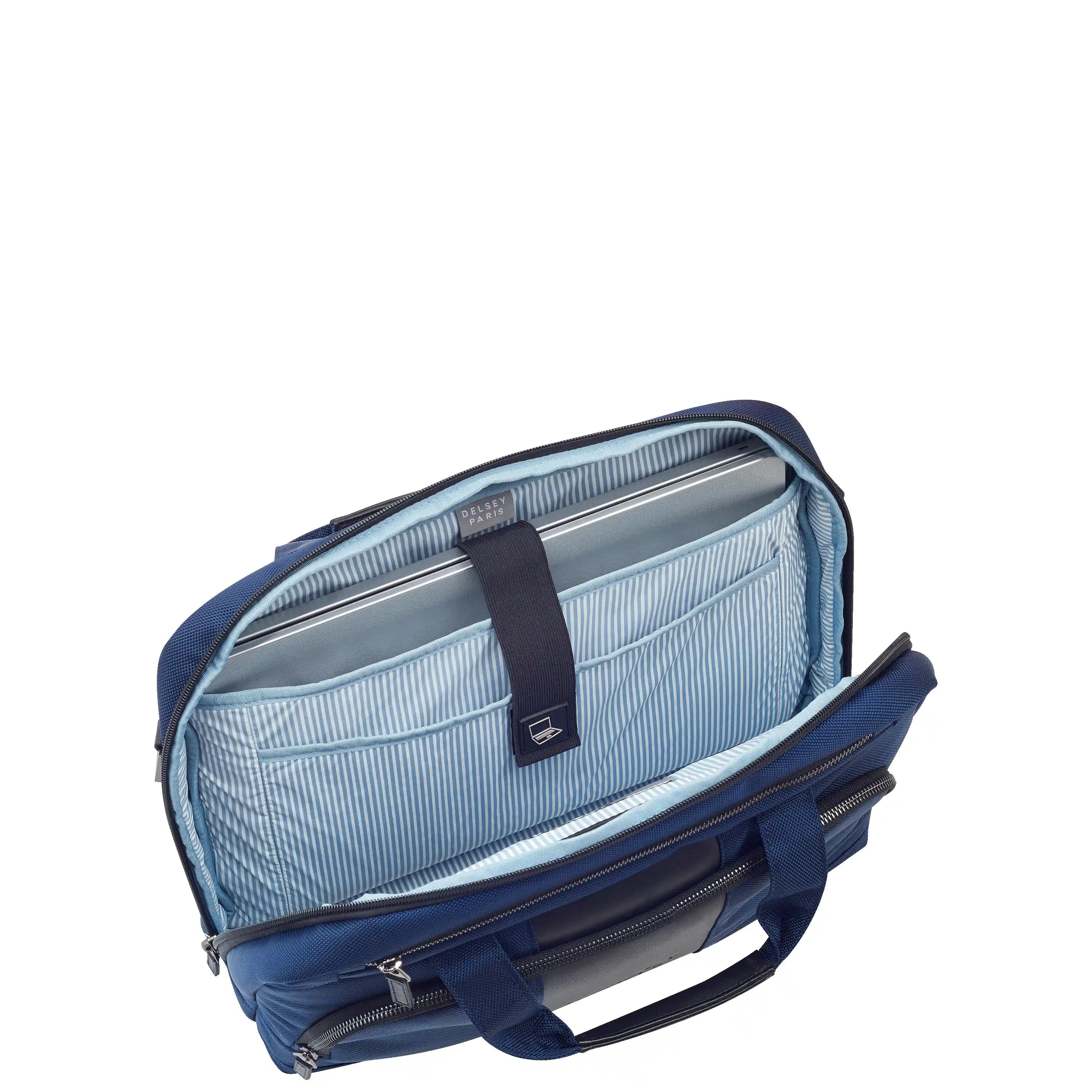 WAGRAM | 15.6-Inch Laptop Briefcase, Navy
