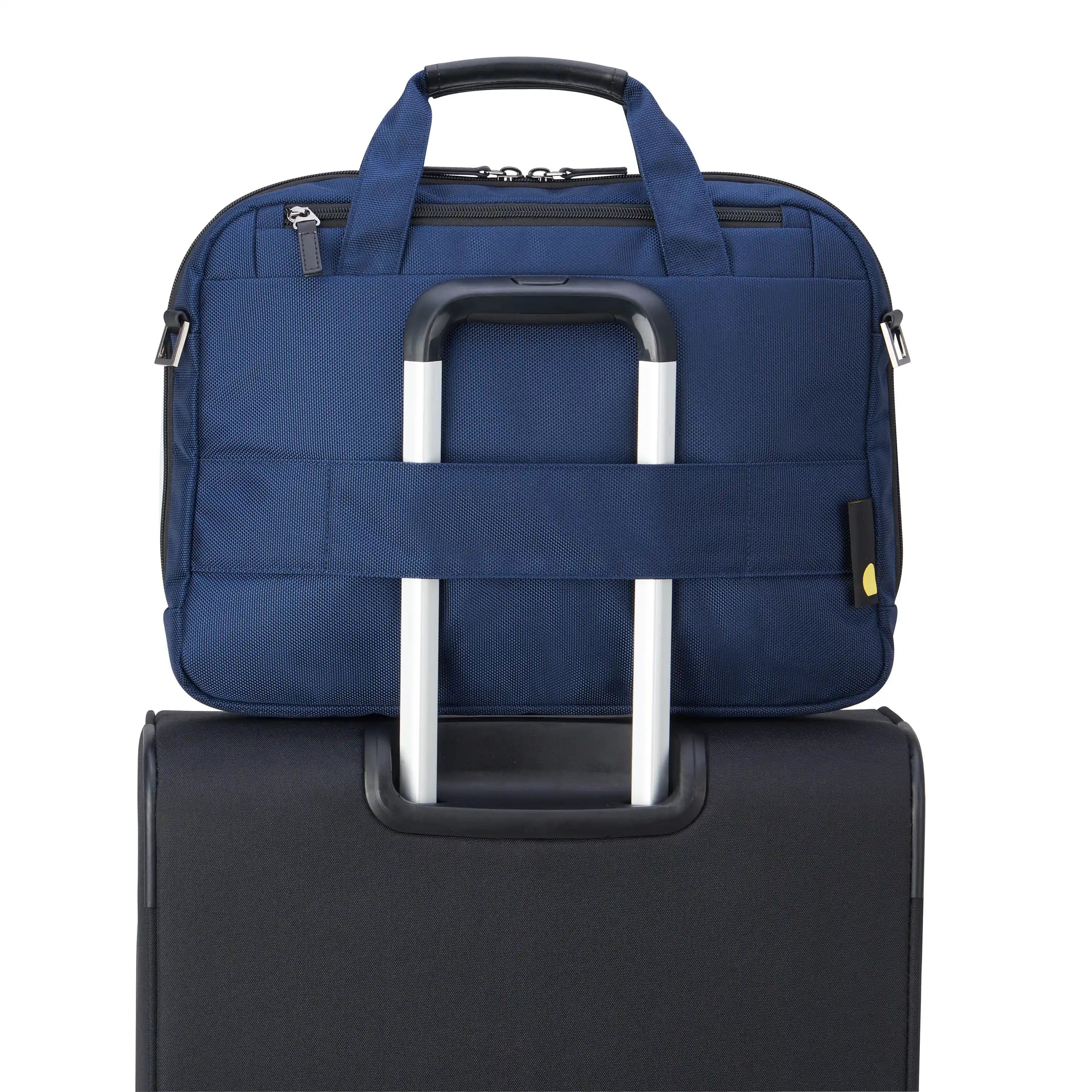 WAGRAM | 15.6-Inch Laptop Briefcase, Navy