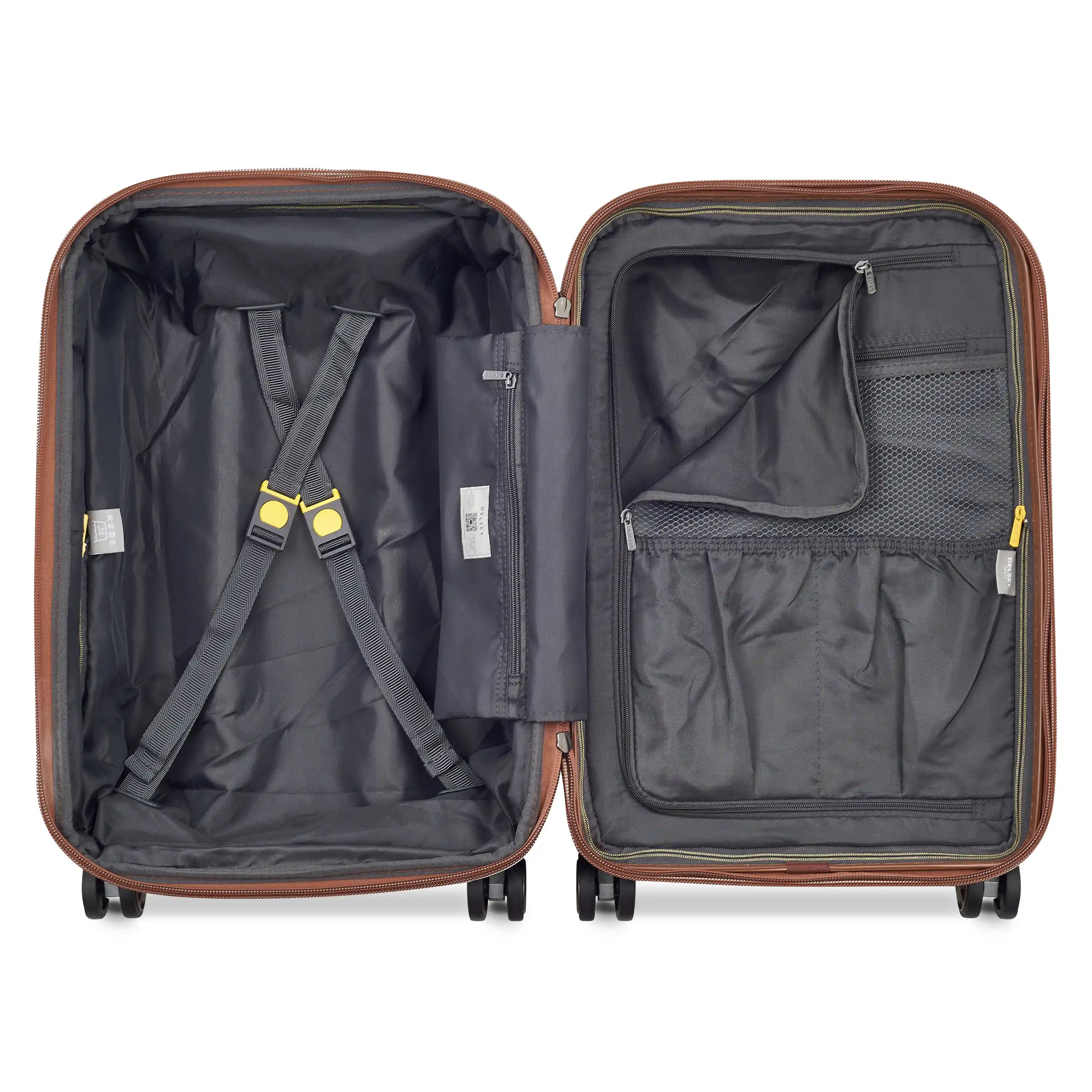 CARROUSEL| Valise Cabine Extensible 55 CM PLATINE