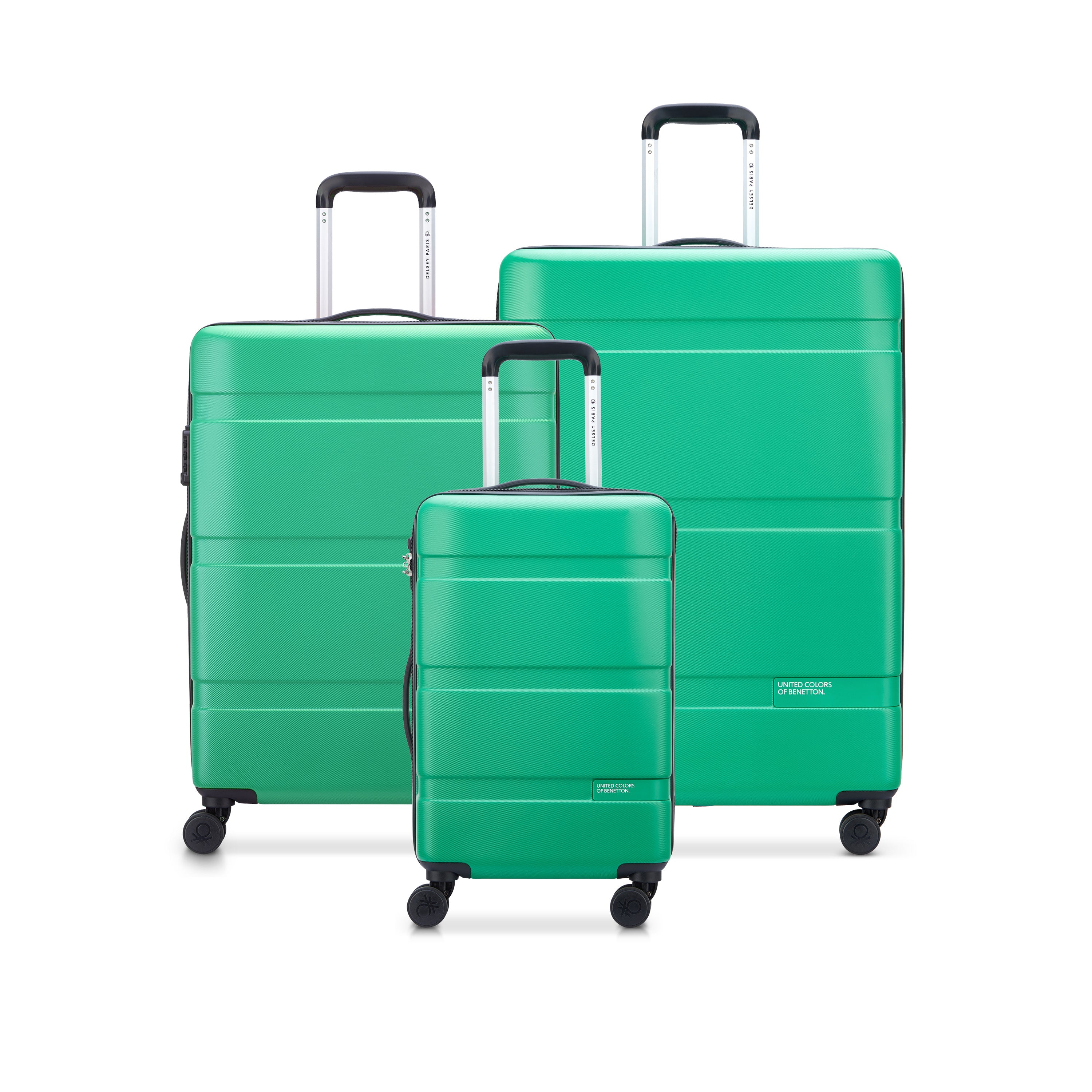NOW HARDSIDE | 3-Piece Luggage Set, Green