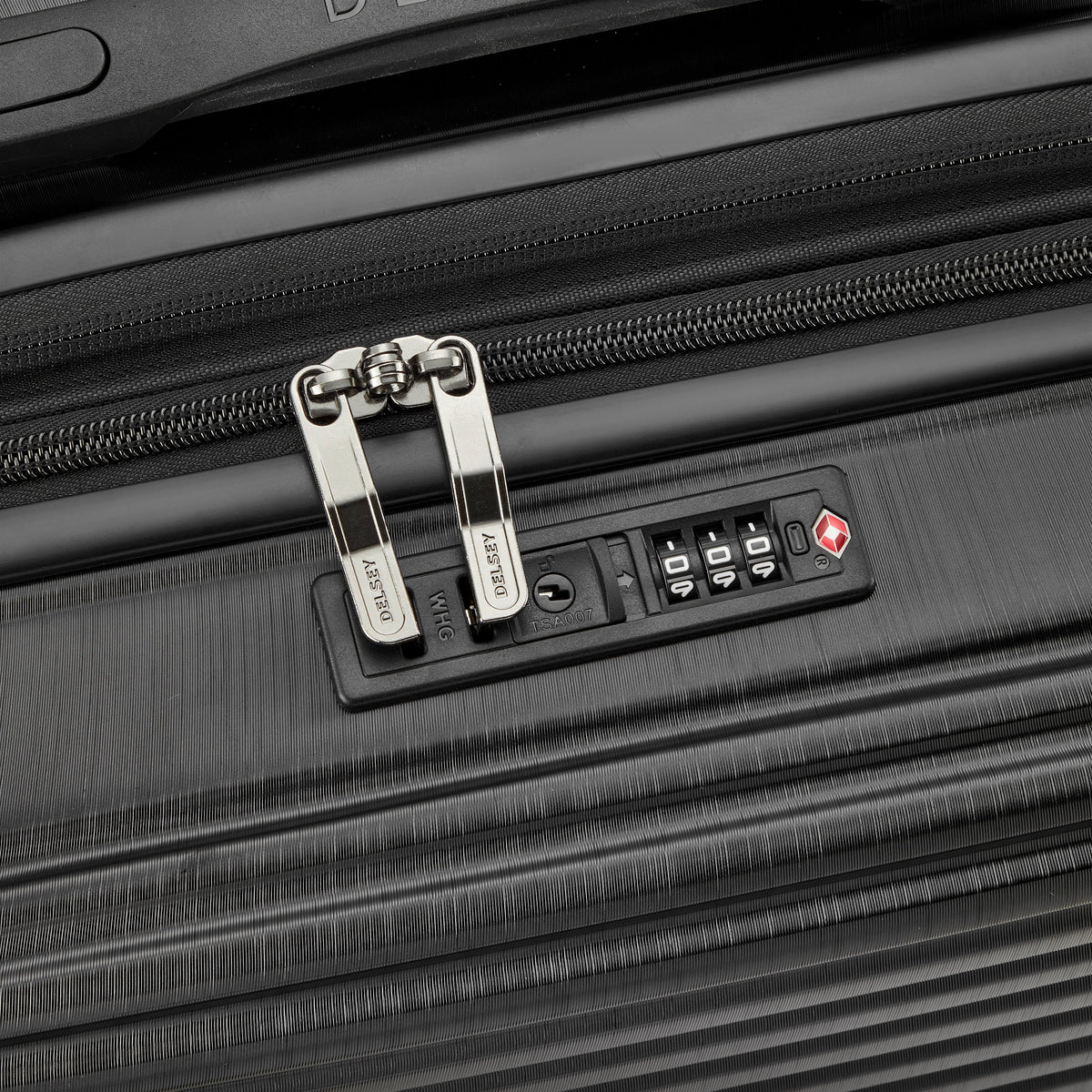 ALEXANDRA| Valise Cabine Extensible 58 CM NOIR
