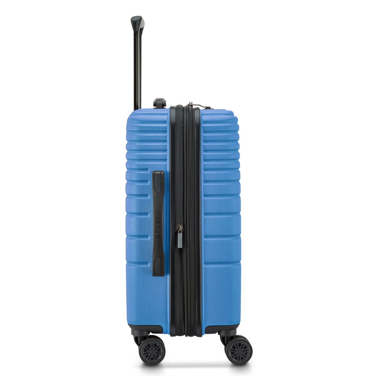 ALEXANDRA| Valise Cabine Extensible 58 CM BLEU CLAIR