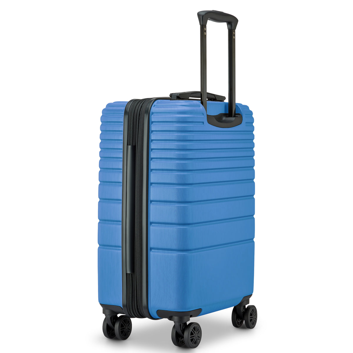 ALEXANDRA| Valise Cabine Extensible 58 CM BLEU CLAIR