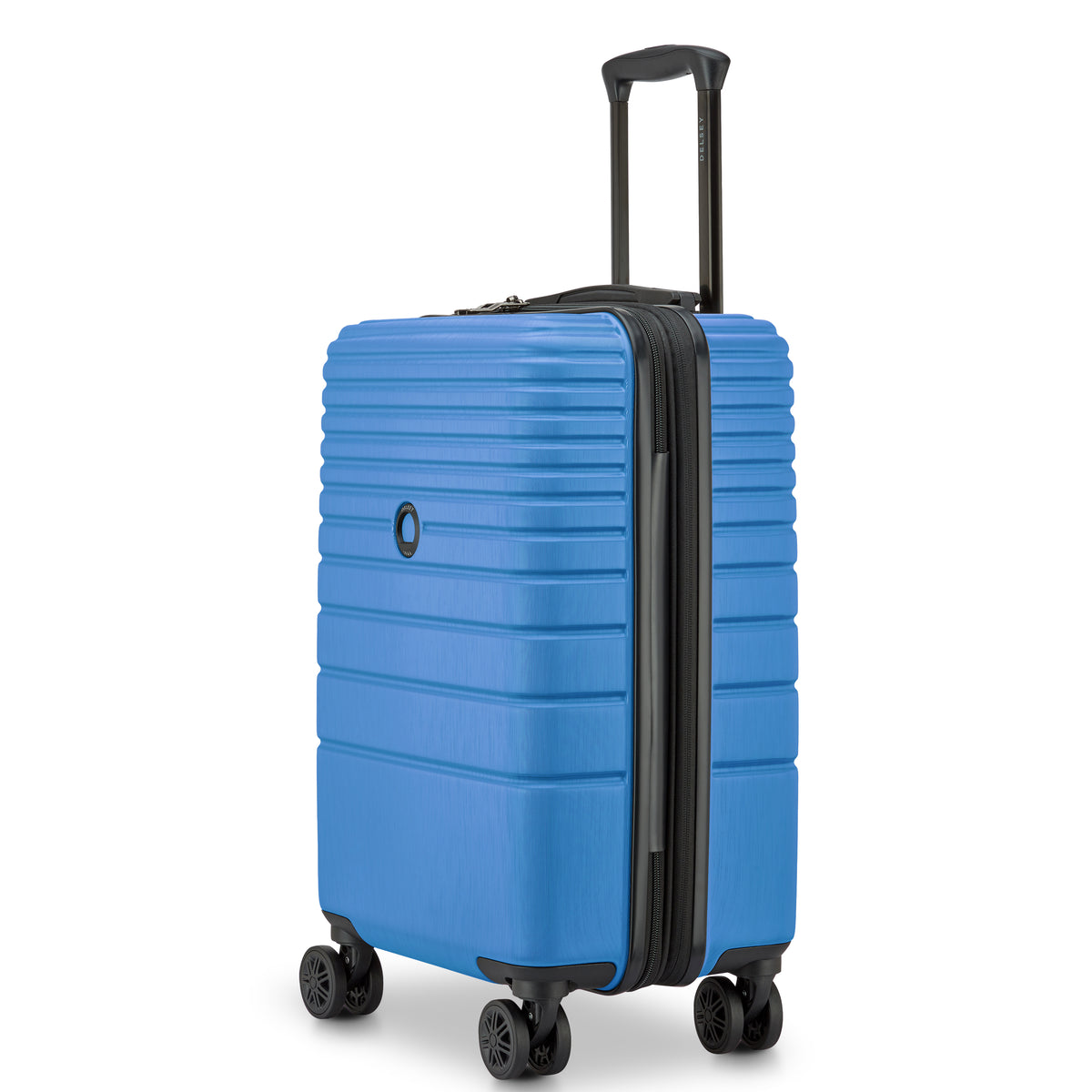 ALEXANDRA| Valise Cabine Extensible 58 CM BLEU CLAIR
