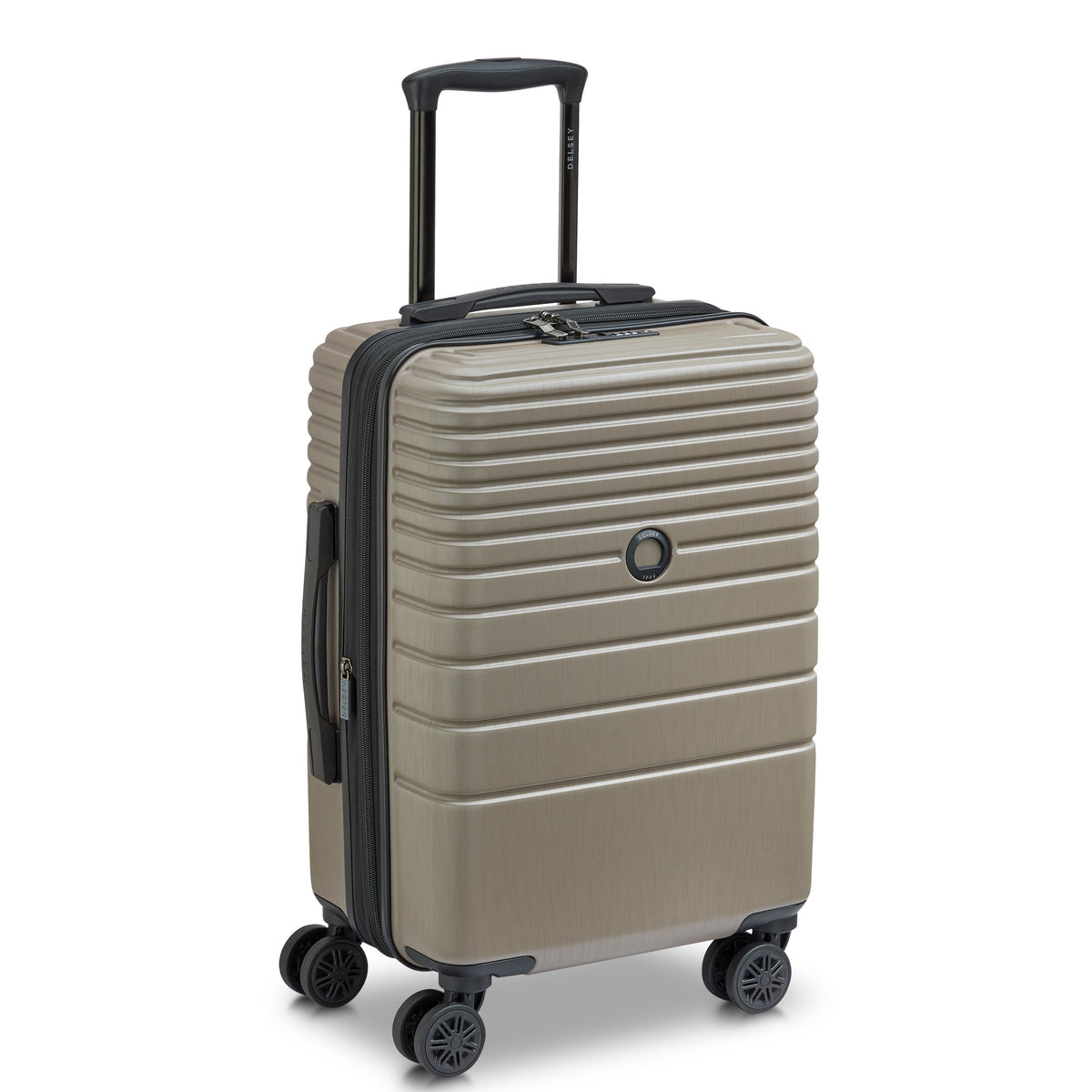 ALEXANDRA| Valise Cabine Extensible 58 CM BEIGE