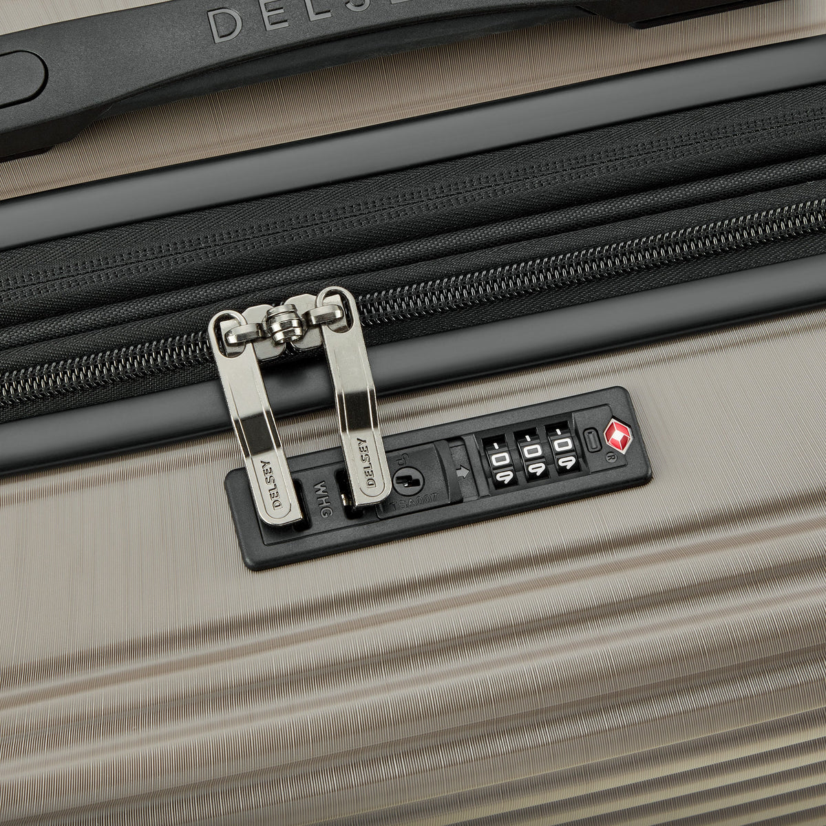 ALEXANDRA| Valise Cabine Extensible 58 CM BEIGE