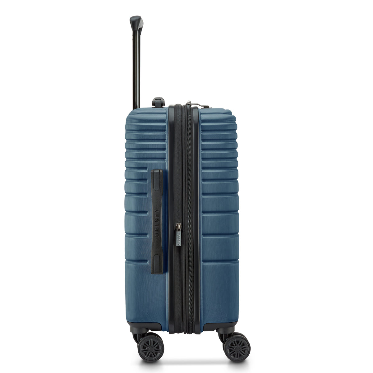 COSMIQUE 23-Inch Expandable Carry-On Suitcase, Deep sea navy