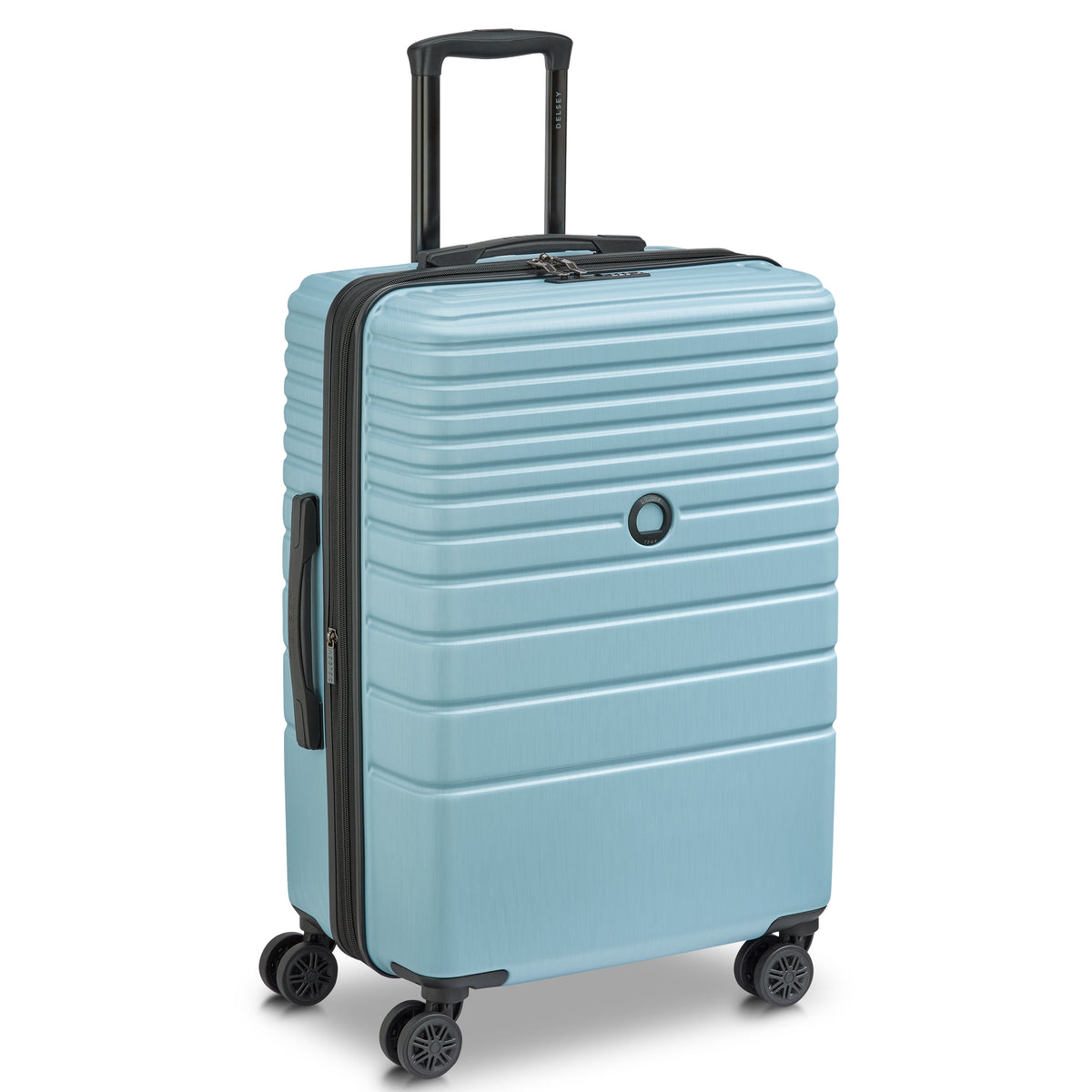 ALEXANDRA| Valise Soute Extensible 68 CM BLEU CLAIR