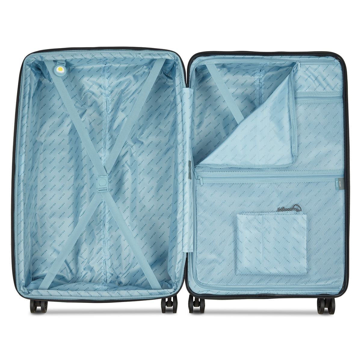 ALEXANDRA| Valise Soute Extensible 81 CM BLEU CLAIR