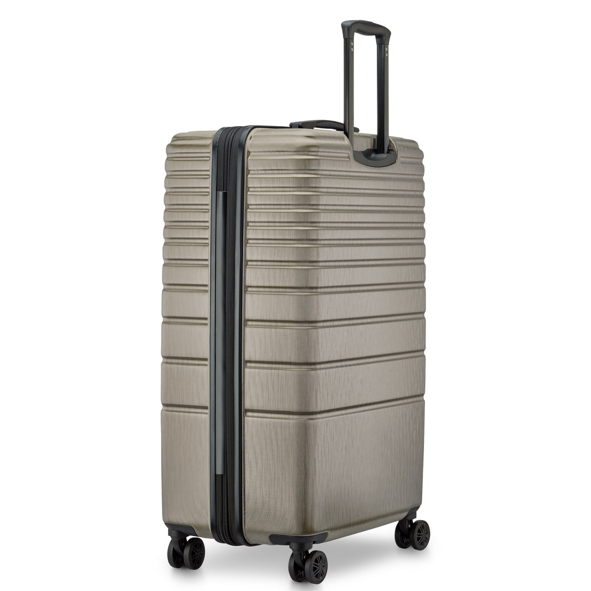 COSMIQUE 32-Inch Expandable Check-In Suitcase, Beige