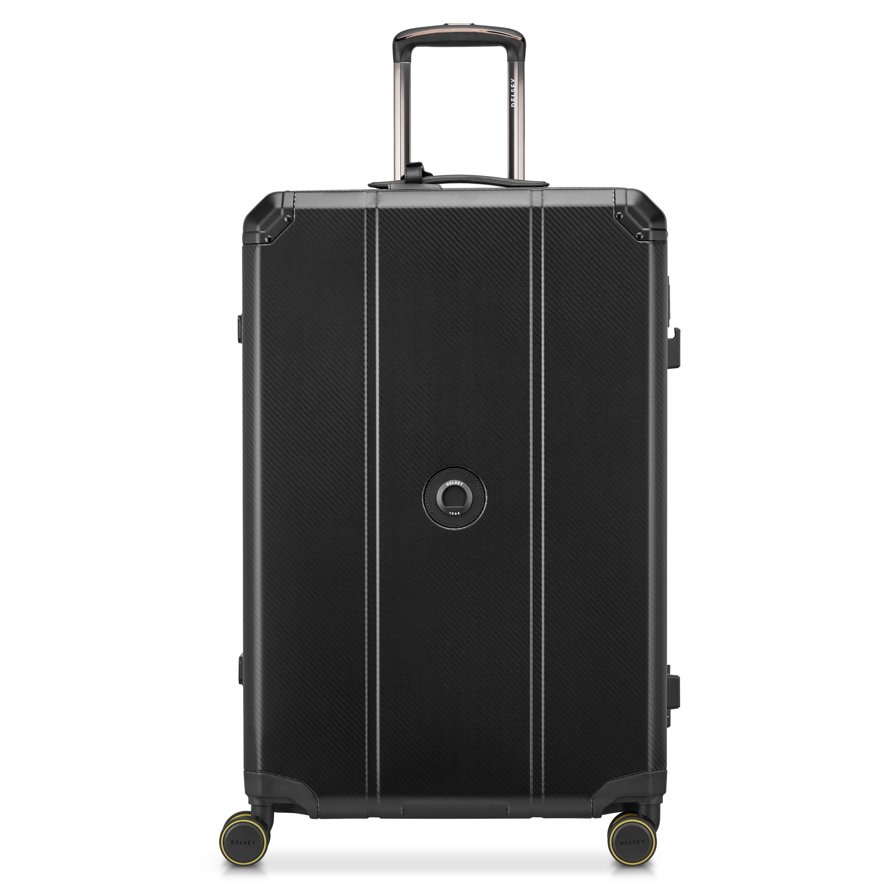 ALU'R| Valise Soute Aluminium 71 CM NOIR