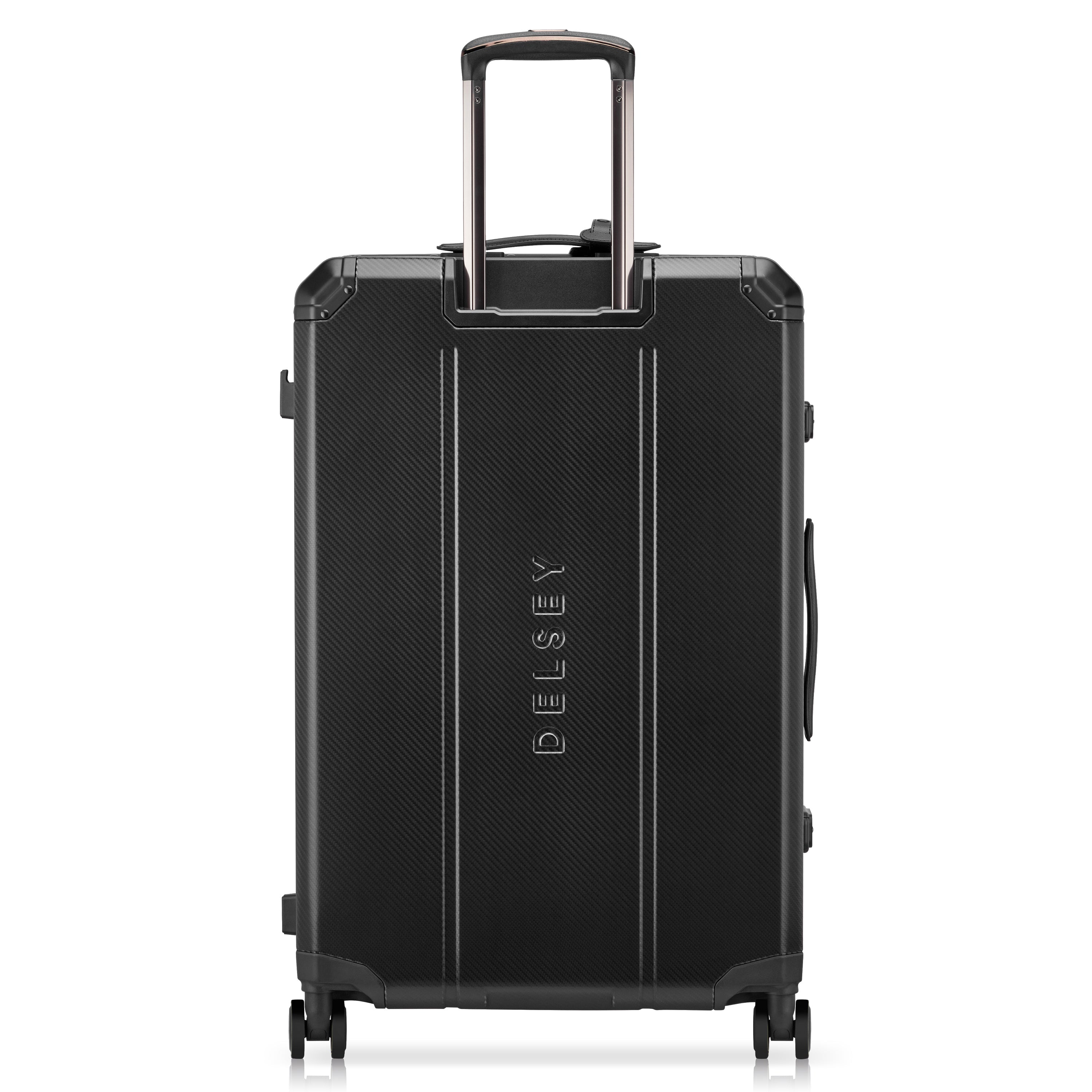 ALU'R| Valise Soute Aluminium 71 CM NOIR
