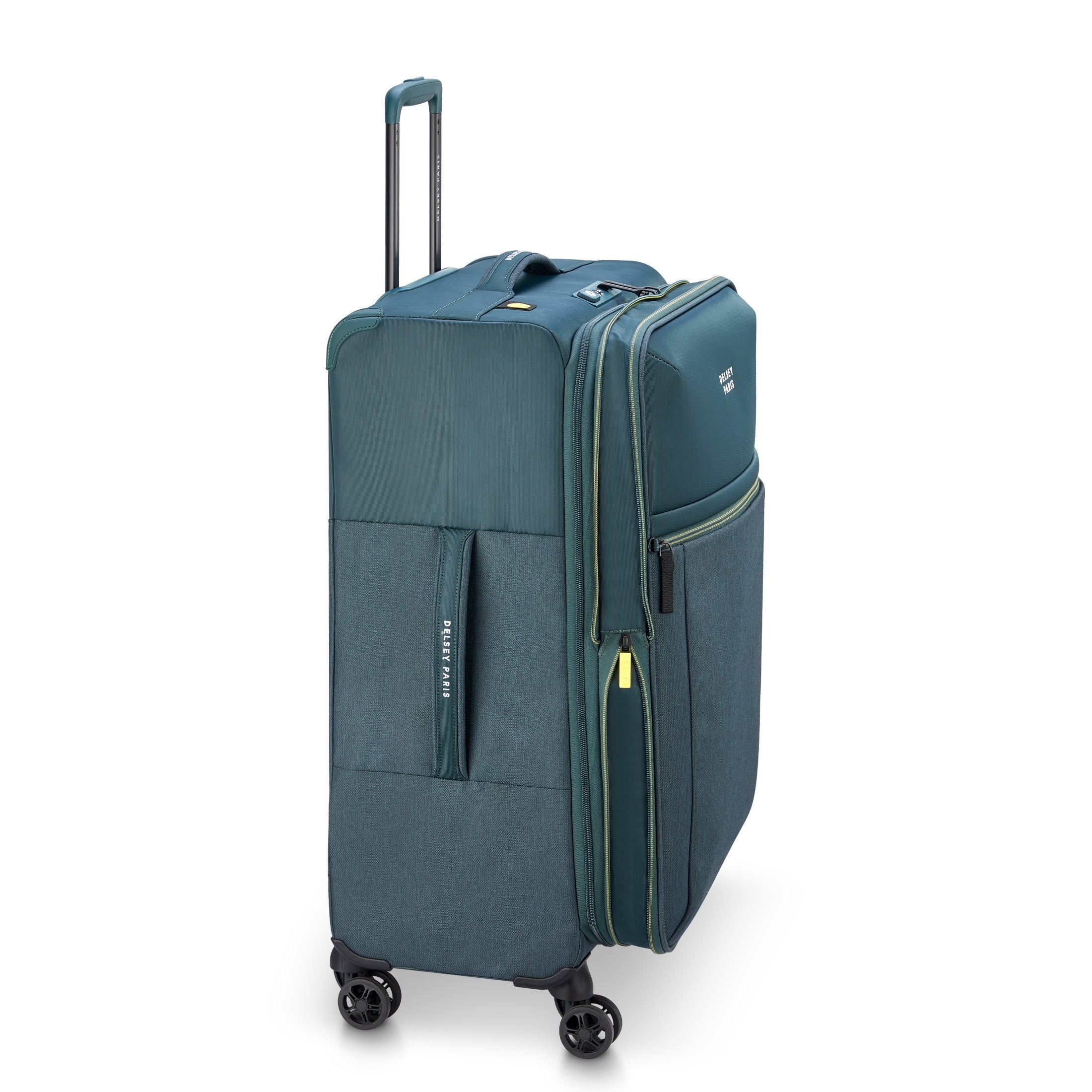 BROCHANT 3 | 27-Inch Expandable Check-In Suitcase, Green
