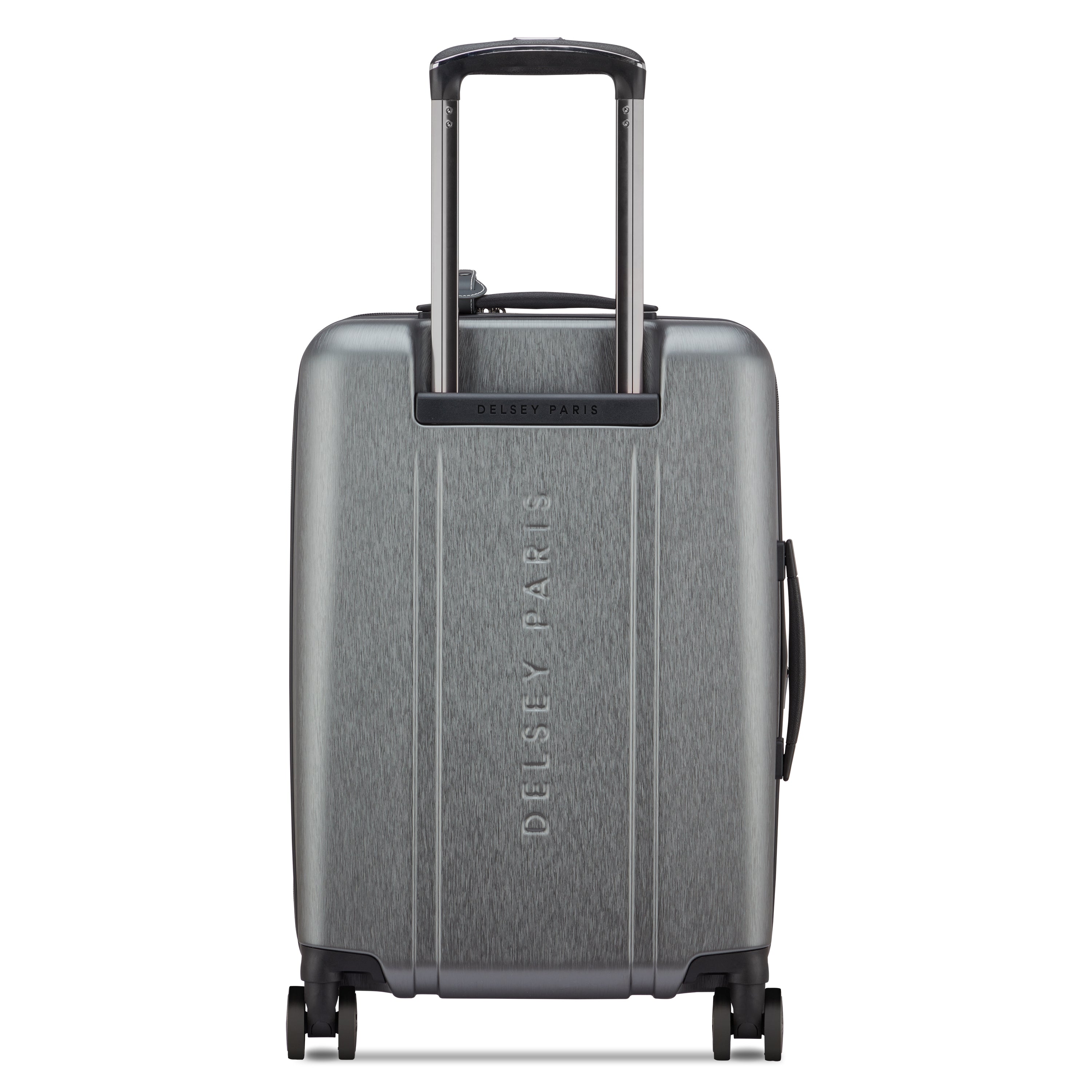 CADENCE | 23-Inch Expandable Carry-On Suitcase, Silver