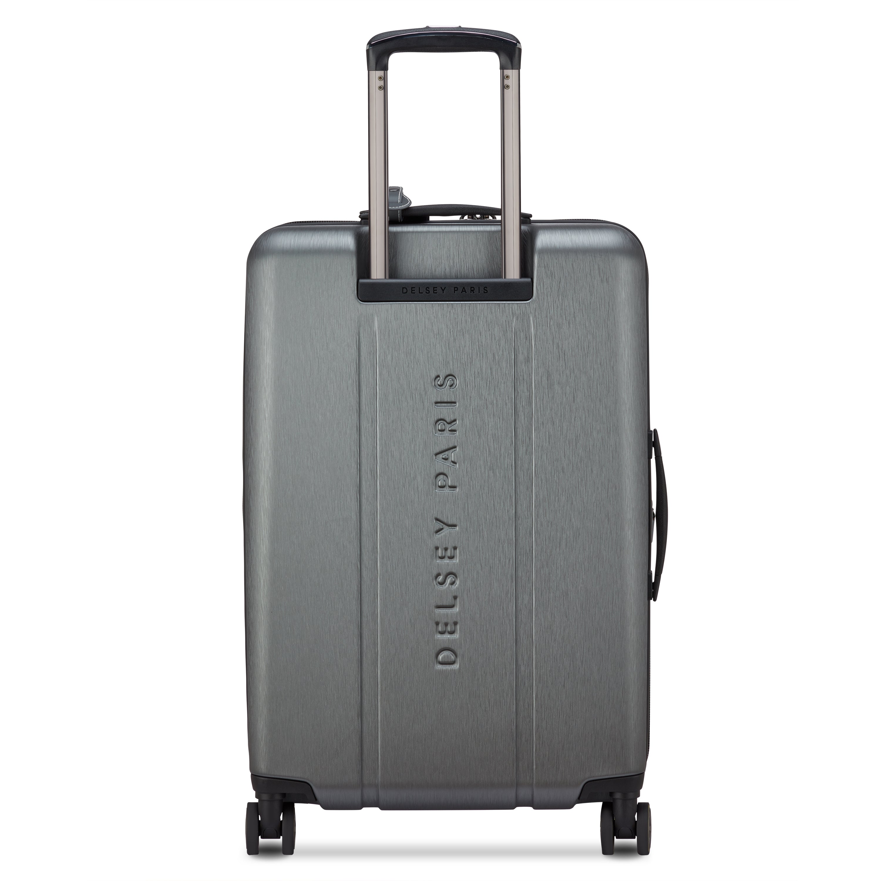 CADENCE | 27-Inch Expandable Check-In Suitcase, Silver