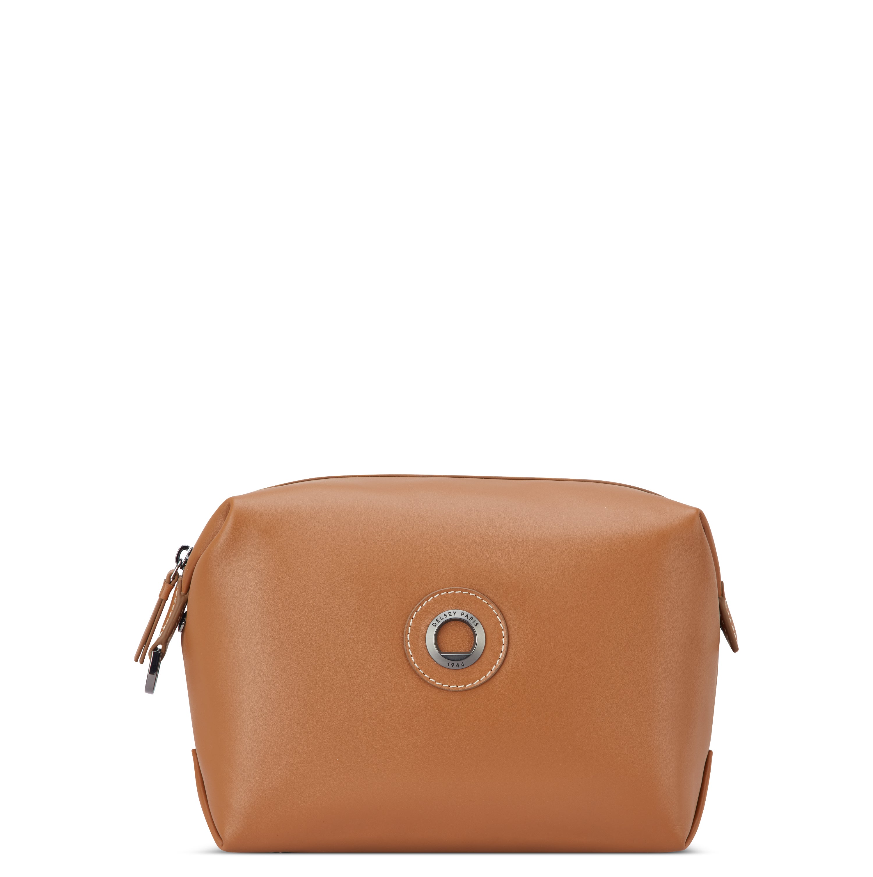 CHATELET AIR 2.0 | Leather Toiletry Bag, Cognac