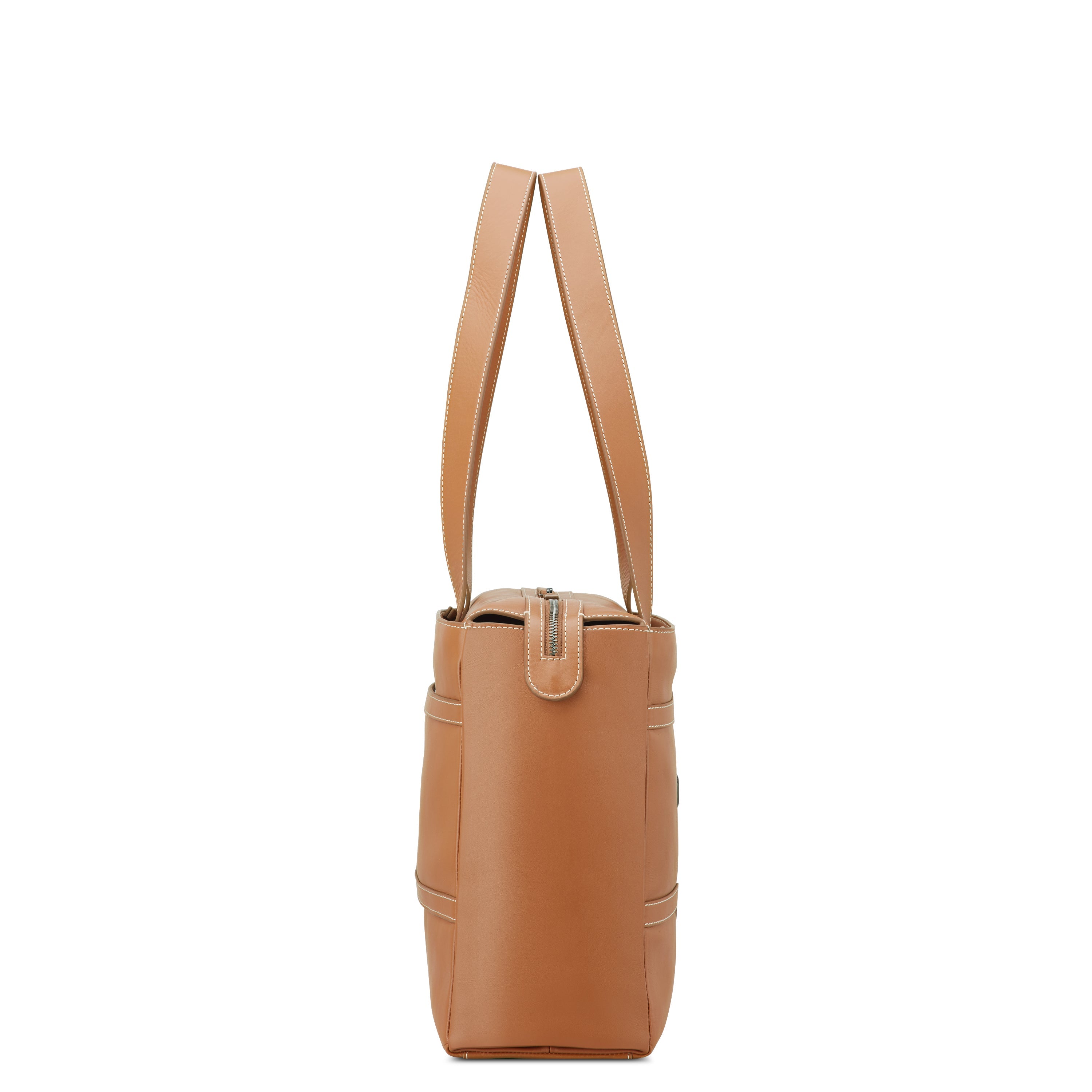 CHATELET AIR 2.0 | Leather Tote Bag, Cognac
