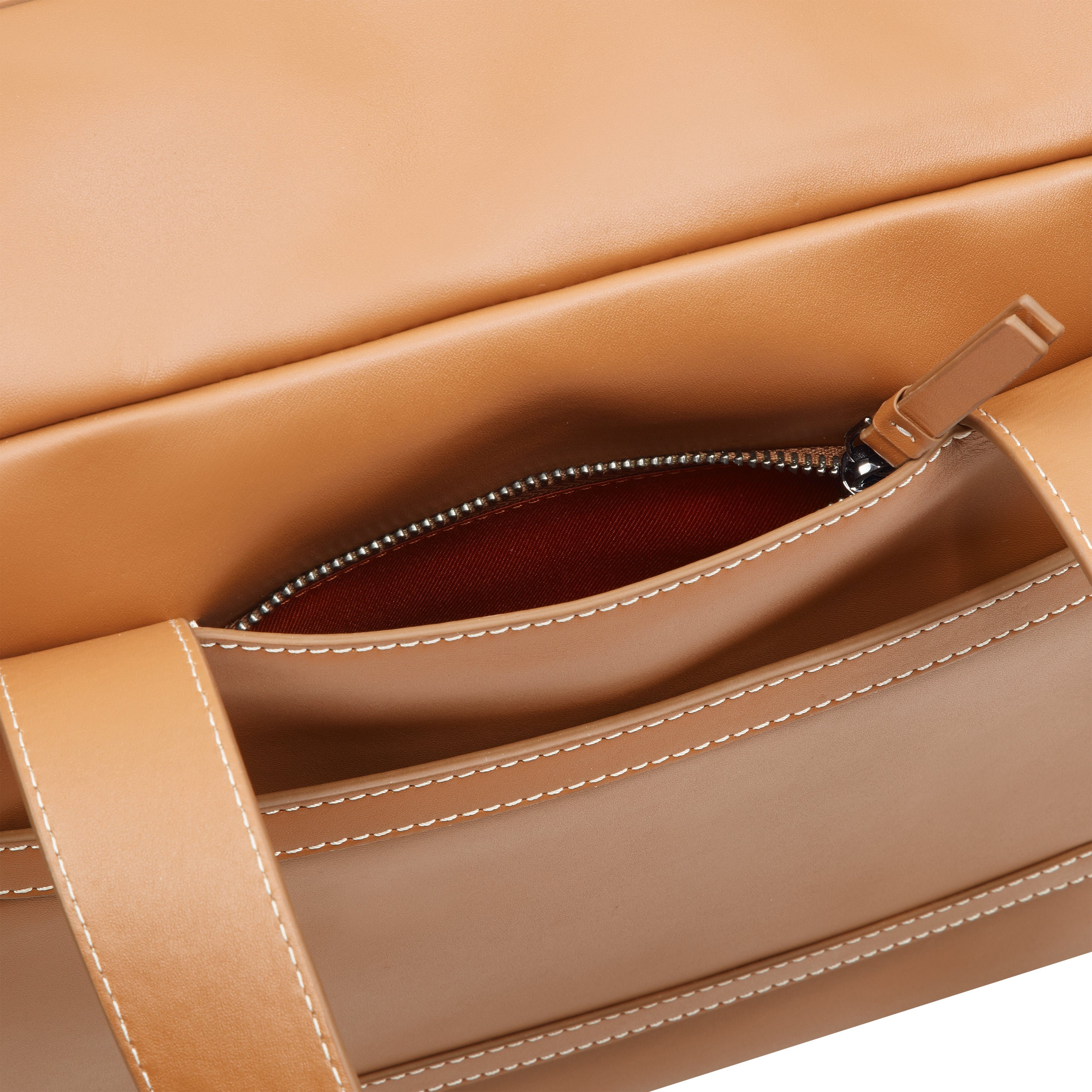 CHATELET AIR 2.0 | Leather Duffel Bag, Cognac