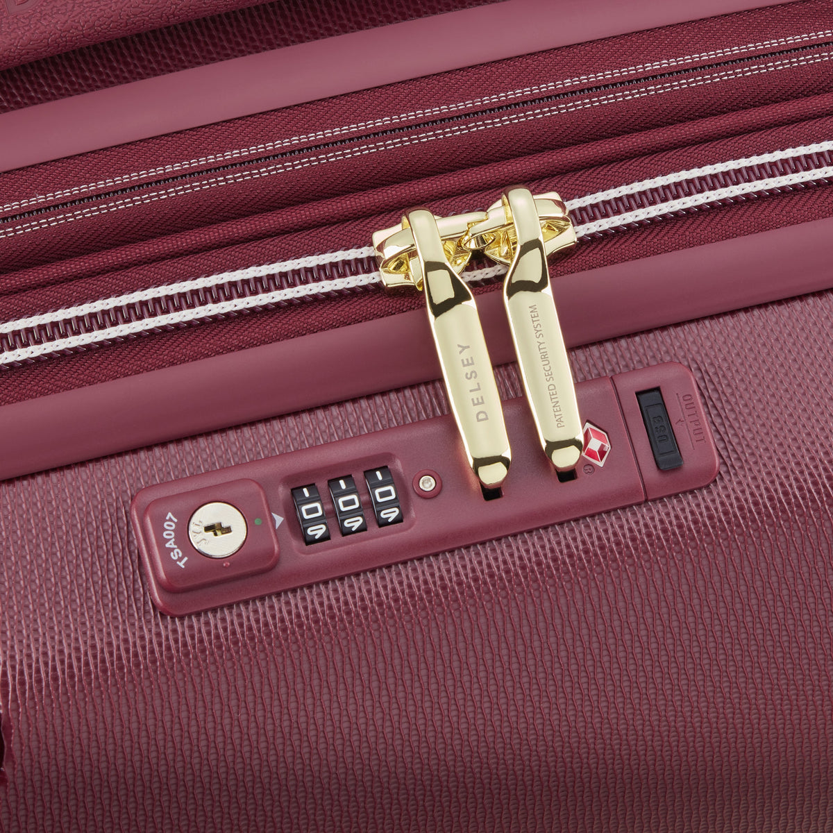 CHATELET AIR 2.0| Valise Cabine Extensible 58 CM - Edition 80 ans BORDEAUX