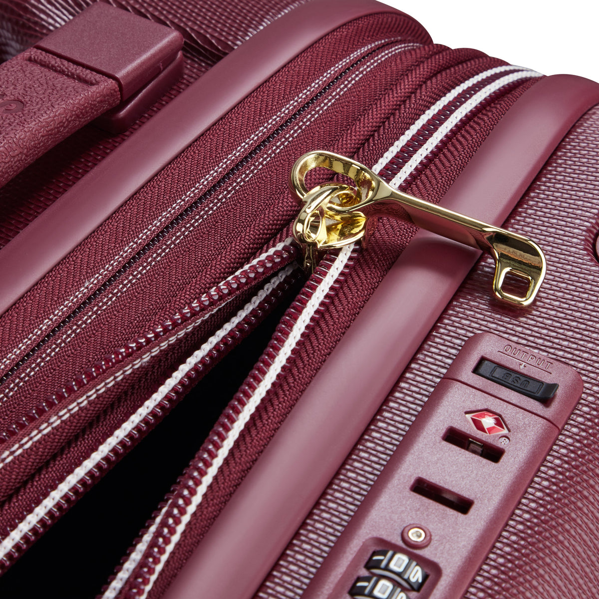 CHATELET AIR 2.0| Valise Cabine Extensible 58 CM - Edition 80 ans BORDEAUX