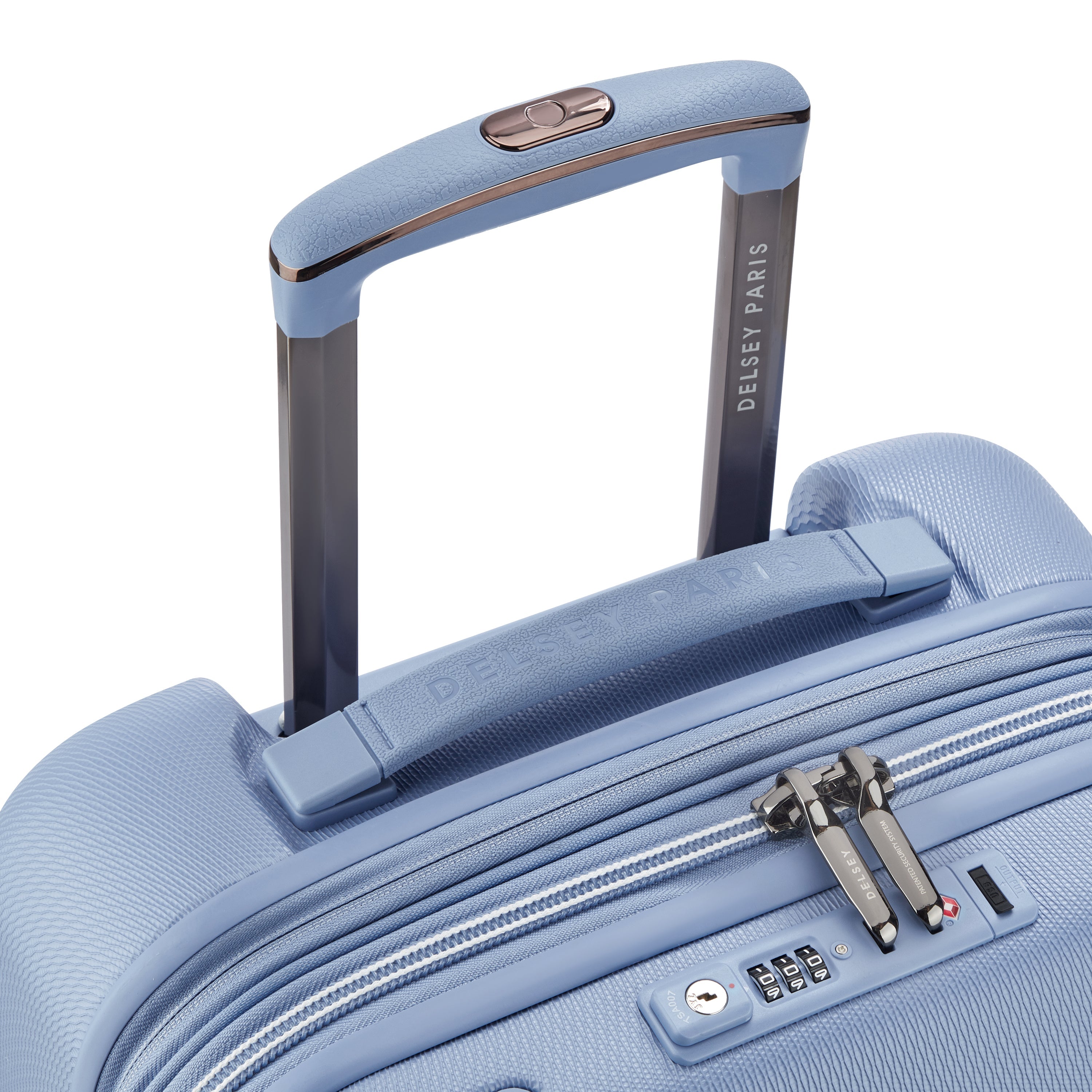 CHATELET AIR 2.0 | 23-Inch Expandable Carry-On Suitcase - 80th Anniversary Edition, Light blue