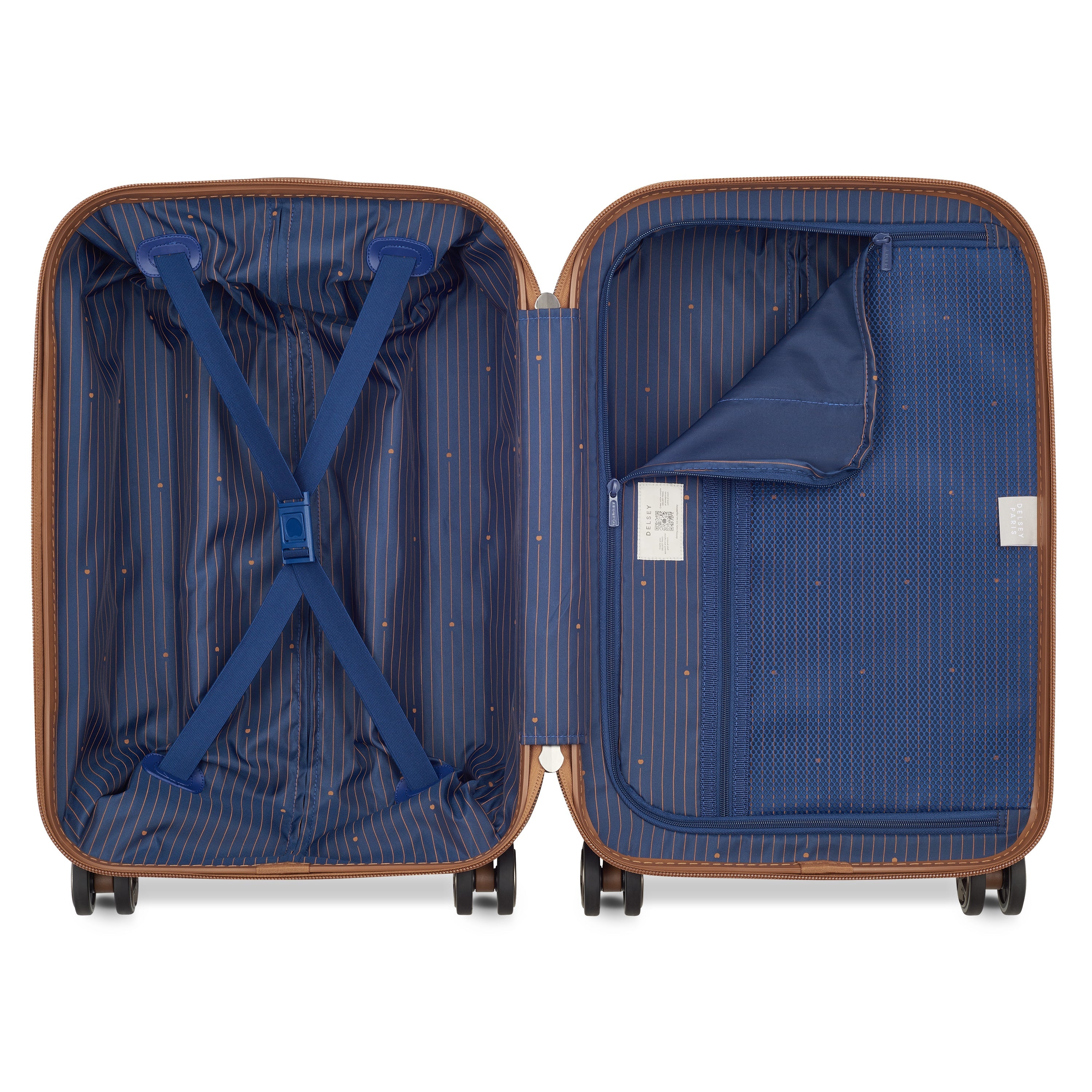 FLANERIE SE | 21-Inch Carry-On Suitcase, Black brown