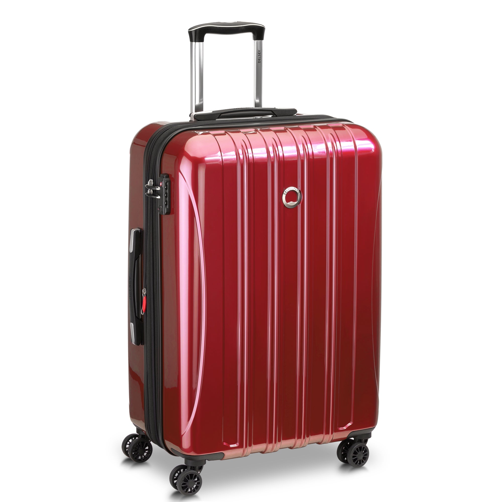 HELIUM AERO | 27-Inch Expandable Check-In Suitcase, Red