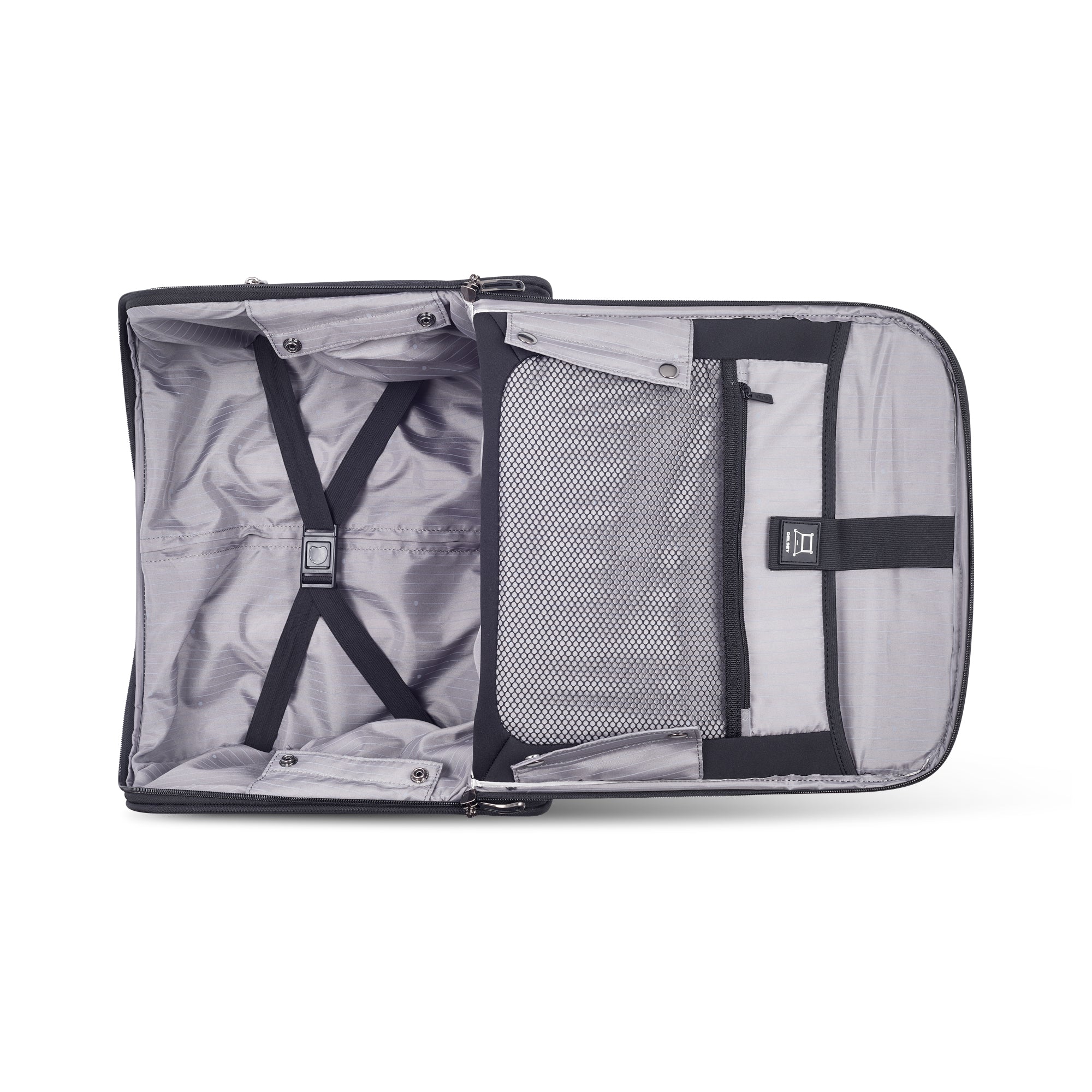 HELIUM DLX | Carry-On Underseater Suitcase, Black