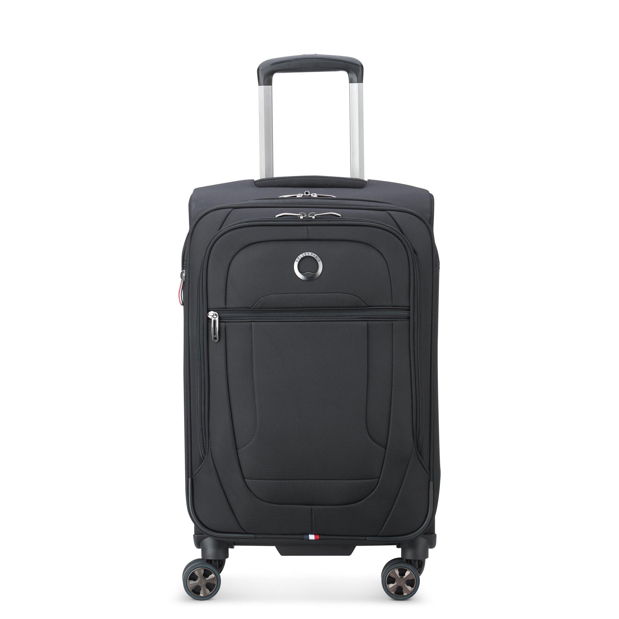HELIUM DLX | 24-Inch Expandable Carry-On Suitcase, Black