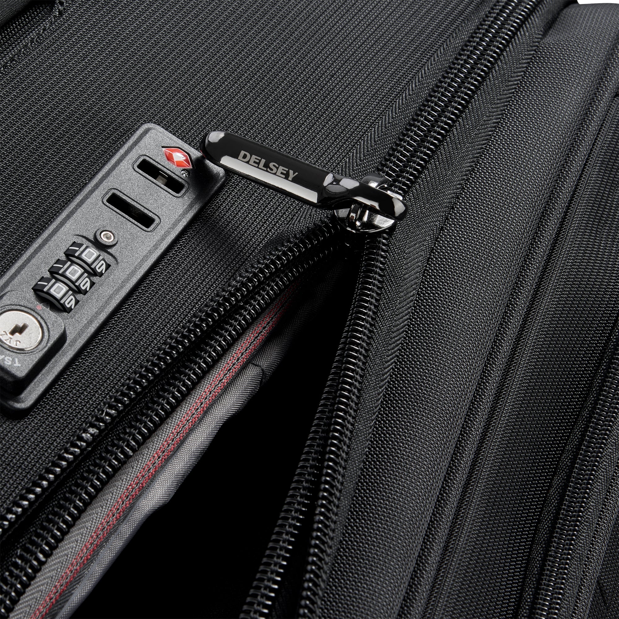 HELIUM DLX | 28-Inch Expandable Check-In Suitcase, Black