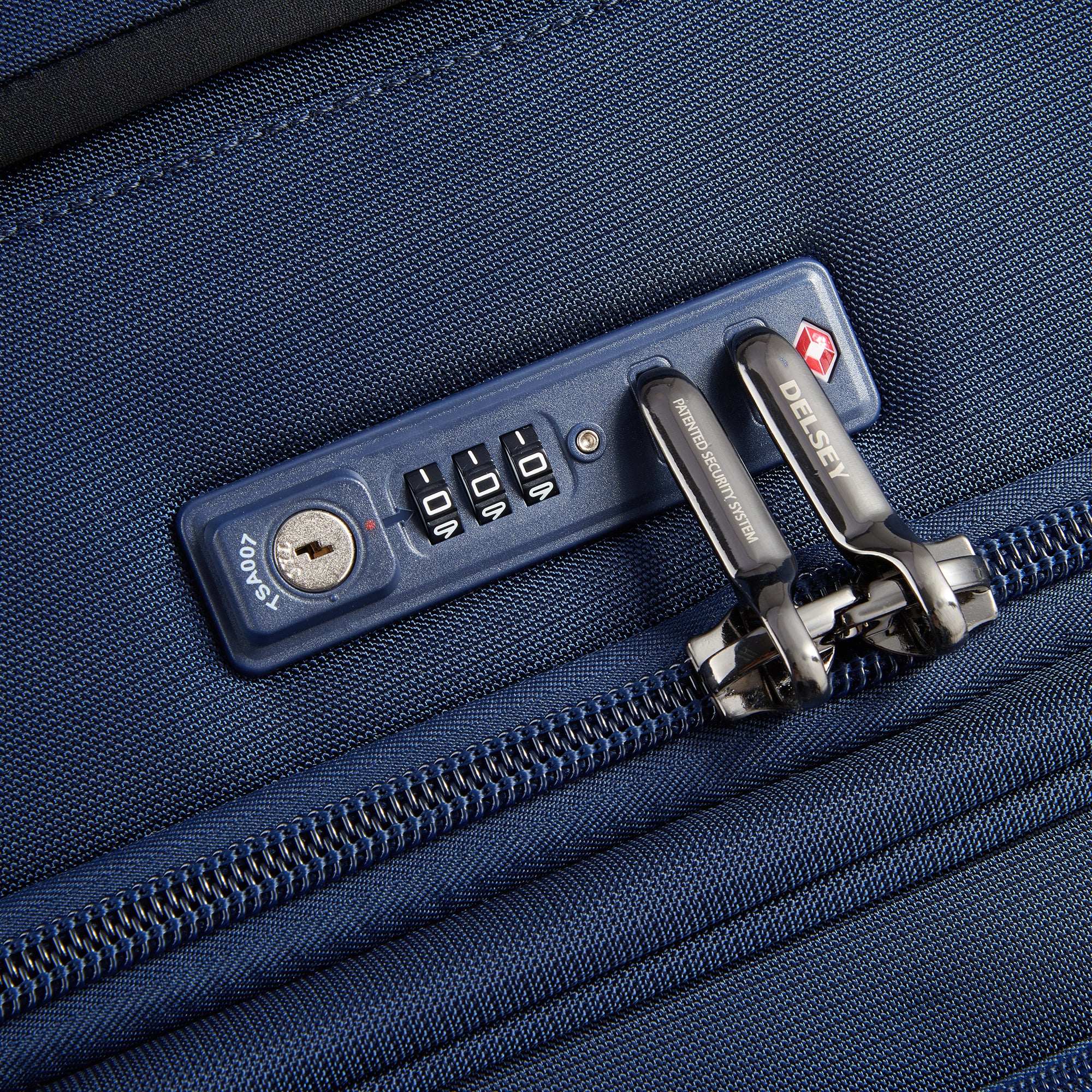 HELIUM DLX | 28-Inch Expandable Check-In Suitcase, Navy