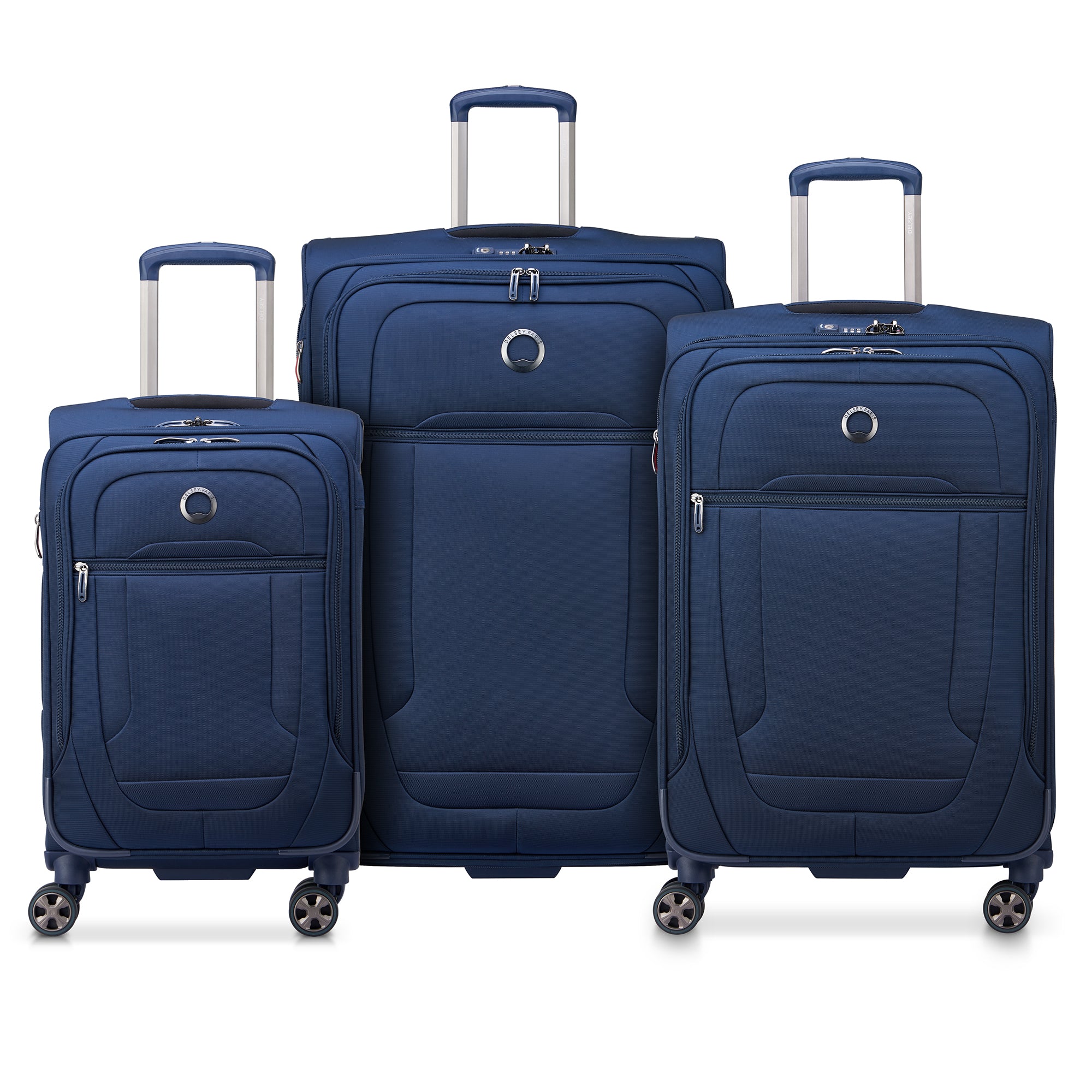HELIUM DLX | 3-Piece Luggage Set, Navy