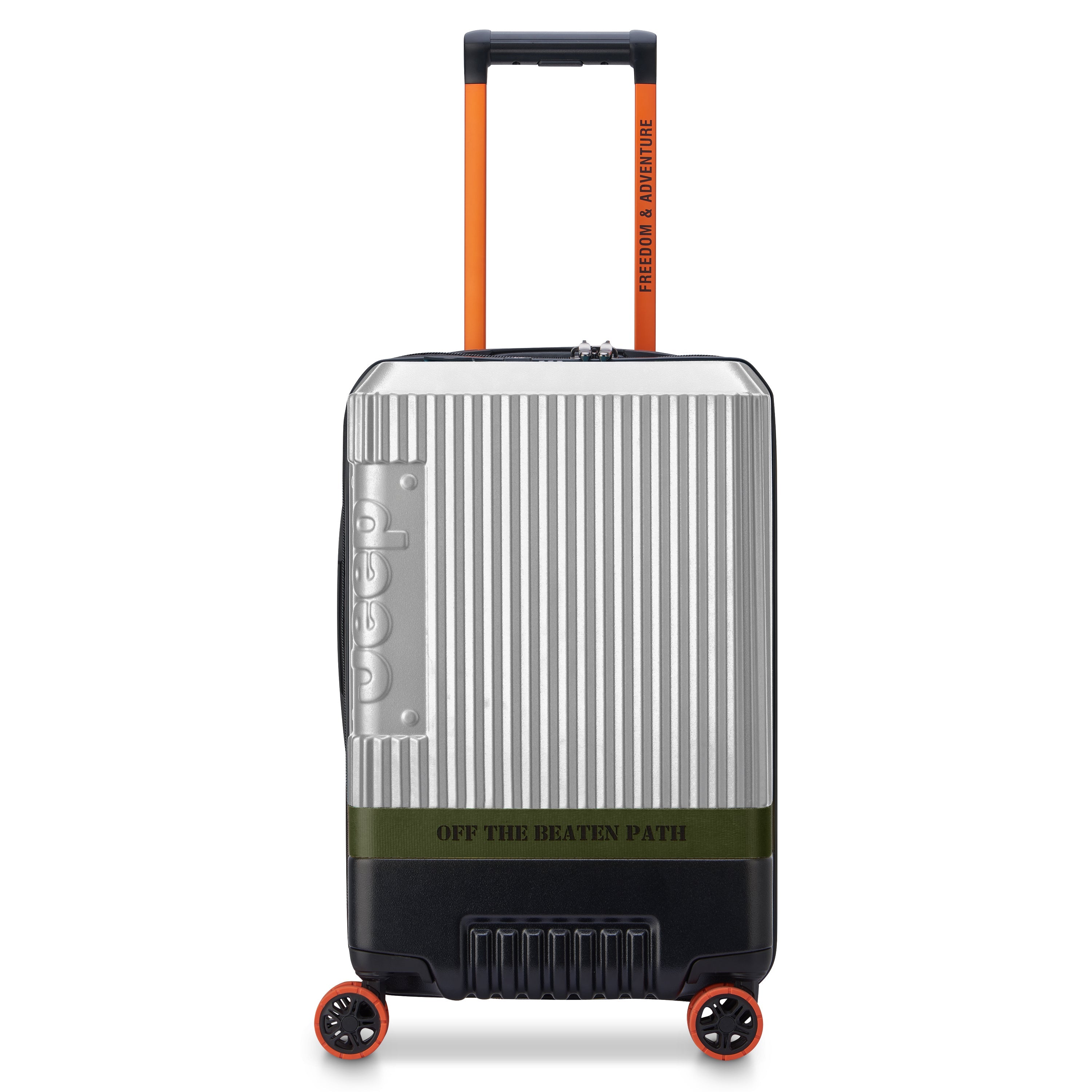 JH001A| Valise Cabine Extensible 58 CM ARGENT