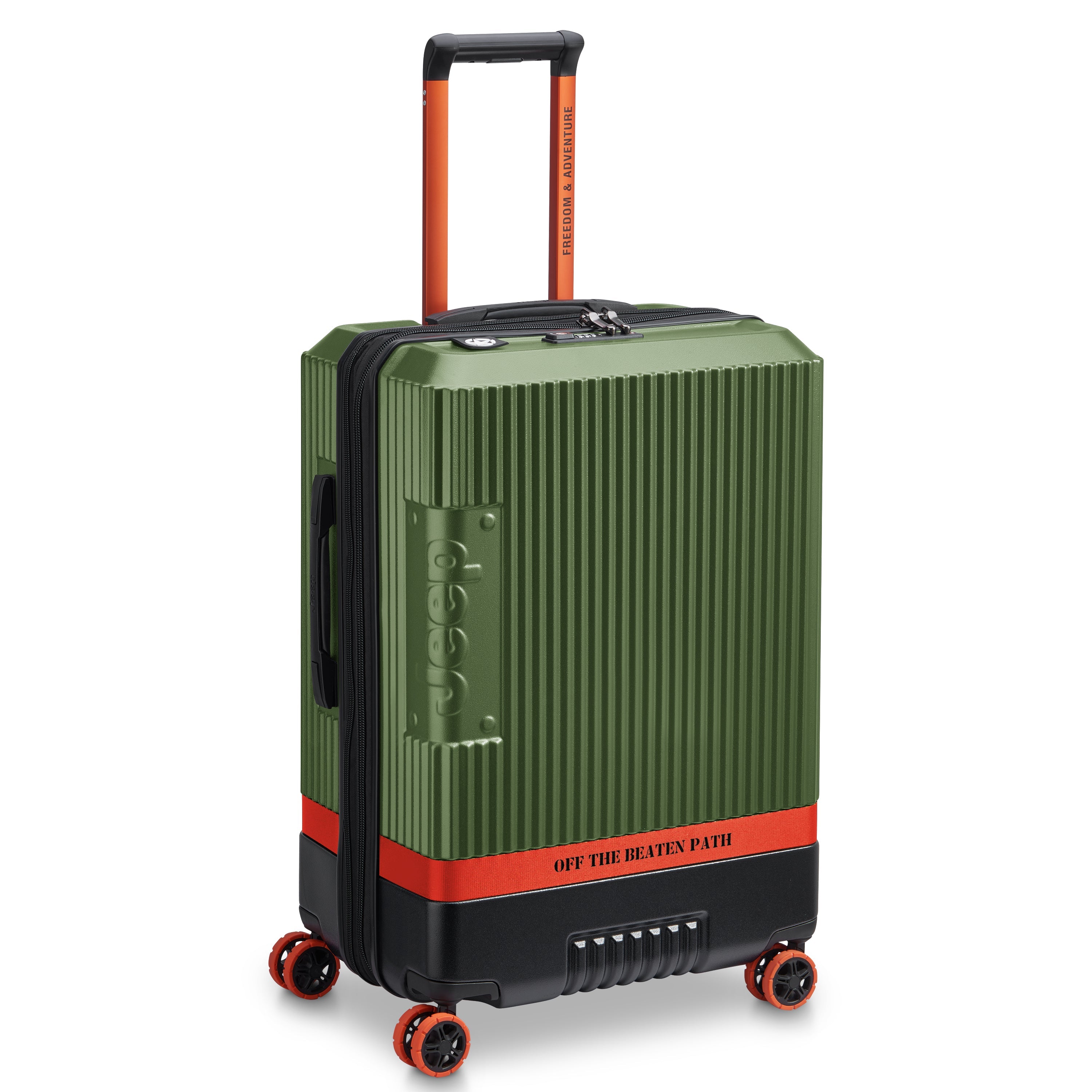 JH001A| Valise Soute Extensible 68 CM VERT
