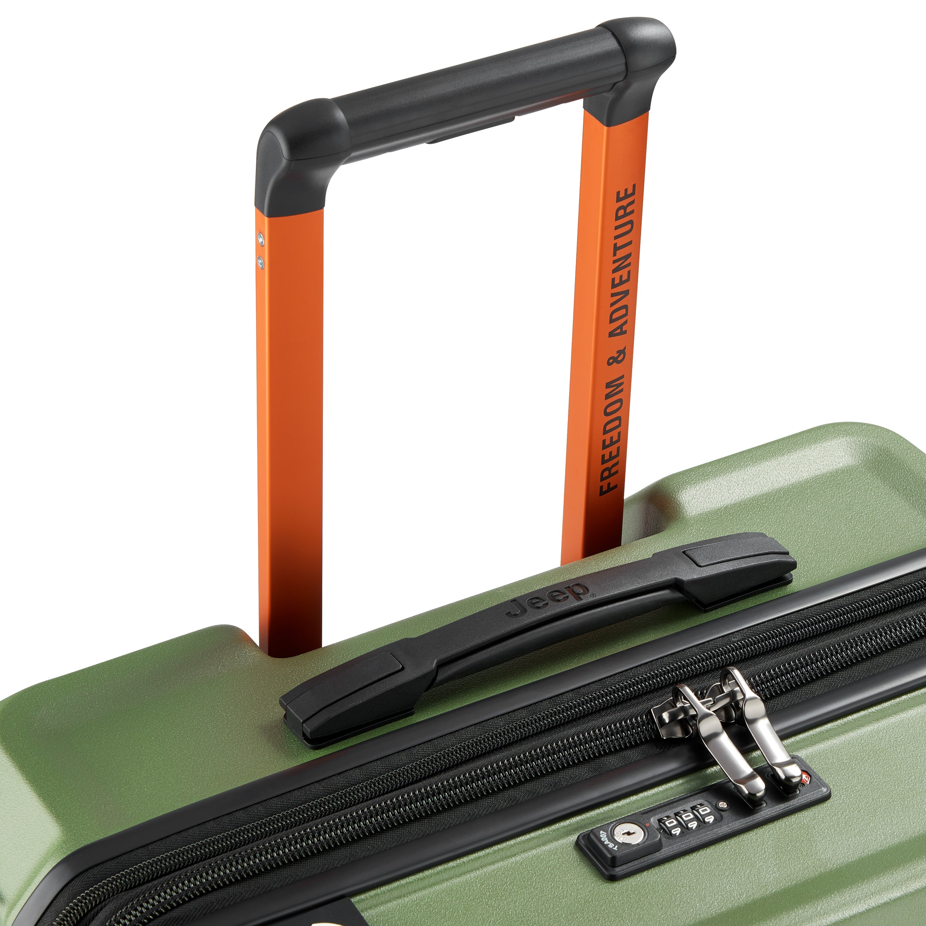 JH001A | 32-Inch Expandable Check-In Suitcase, Green