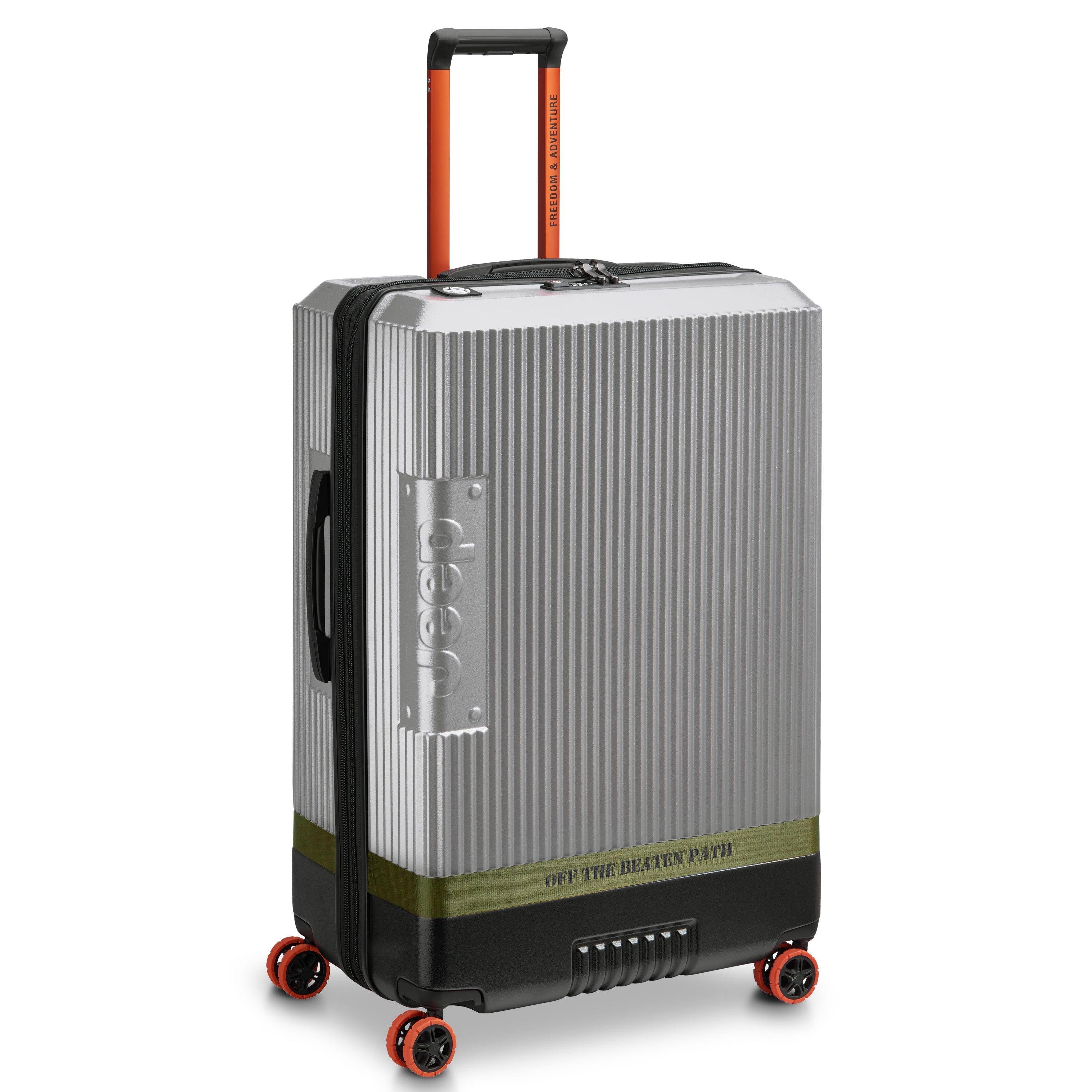 JH001A| Valise Soute Extensible 81 CM ARGENT