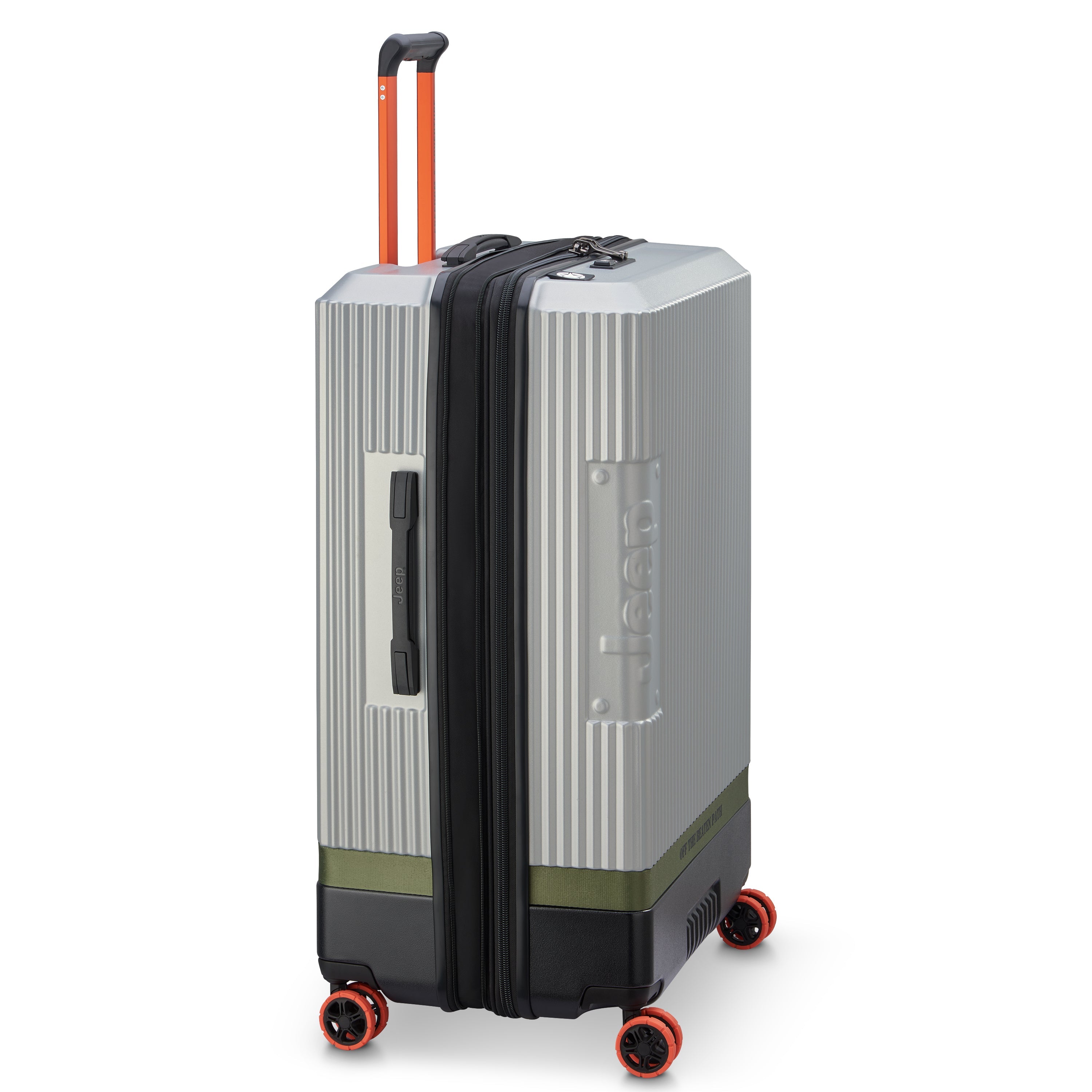 JH001A| Valise Soute Extensible 81 CM ARGENT