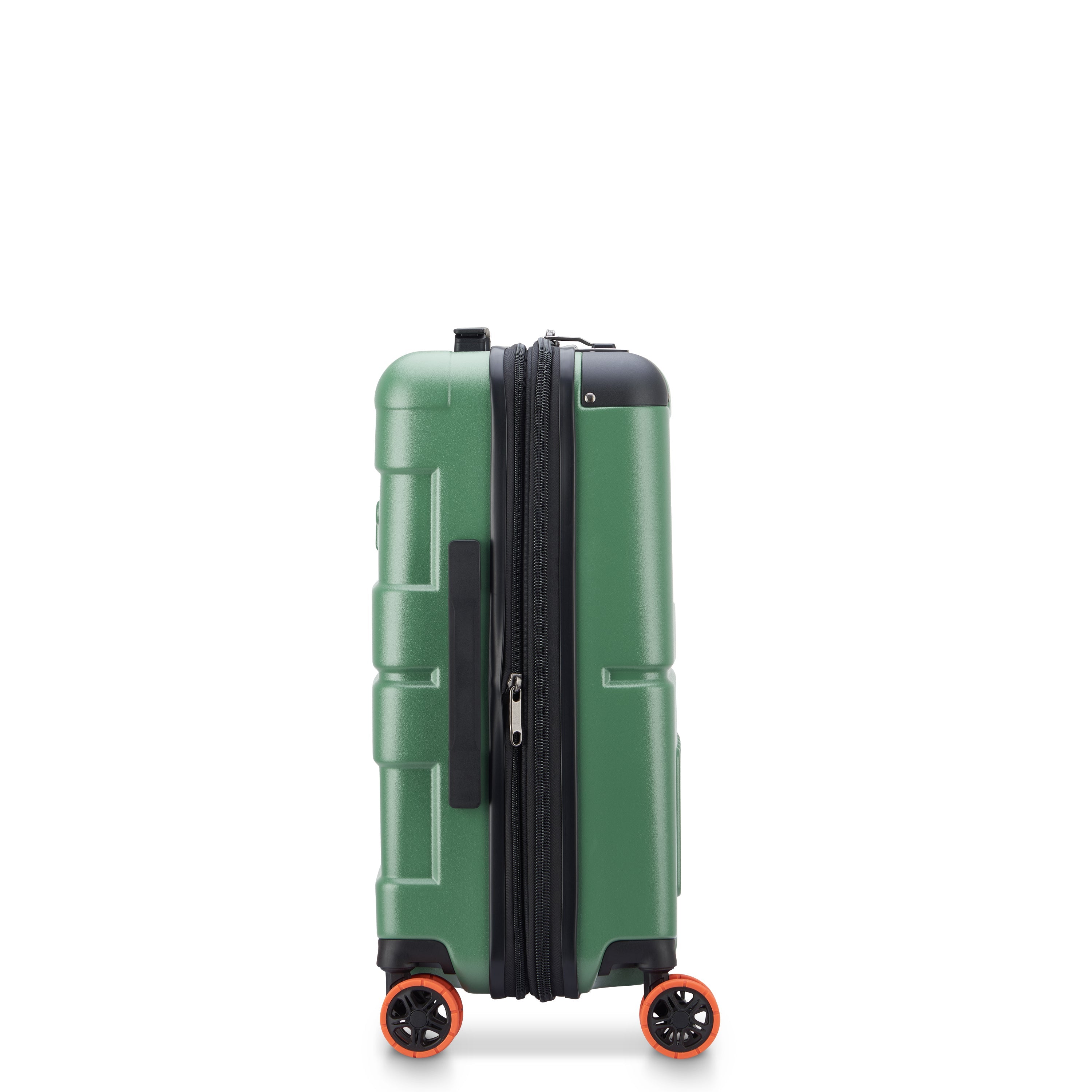 JH002B | 22-Inch Expandable Carry-On Suitcase, Elm green