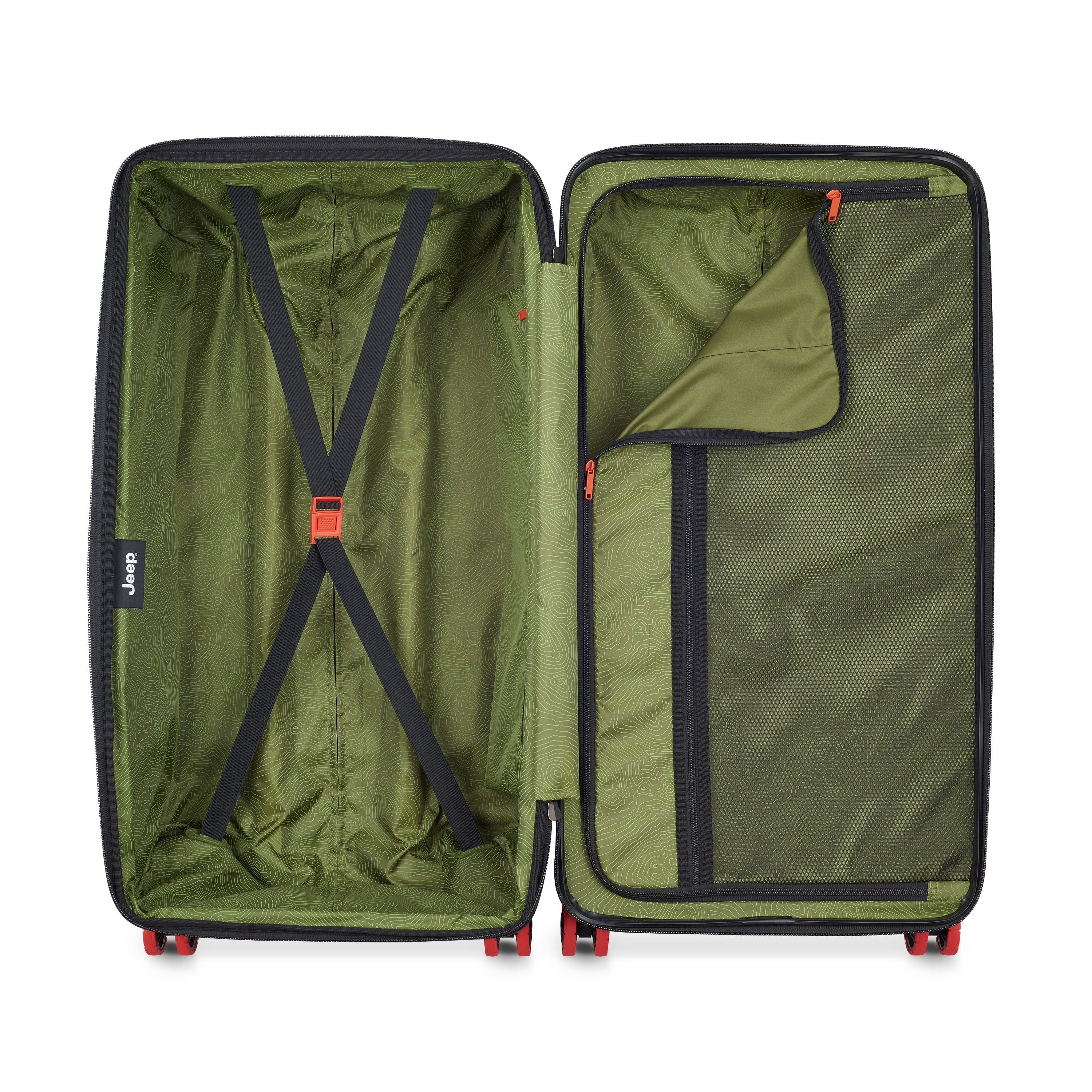 JH002B| Valise Trunk Soute Extensible 81 CM PIMENT