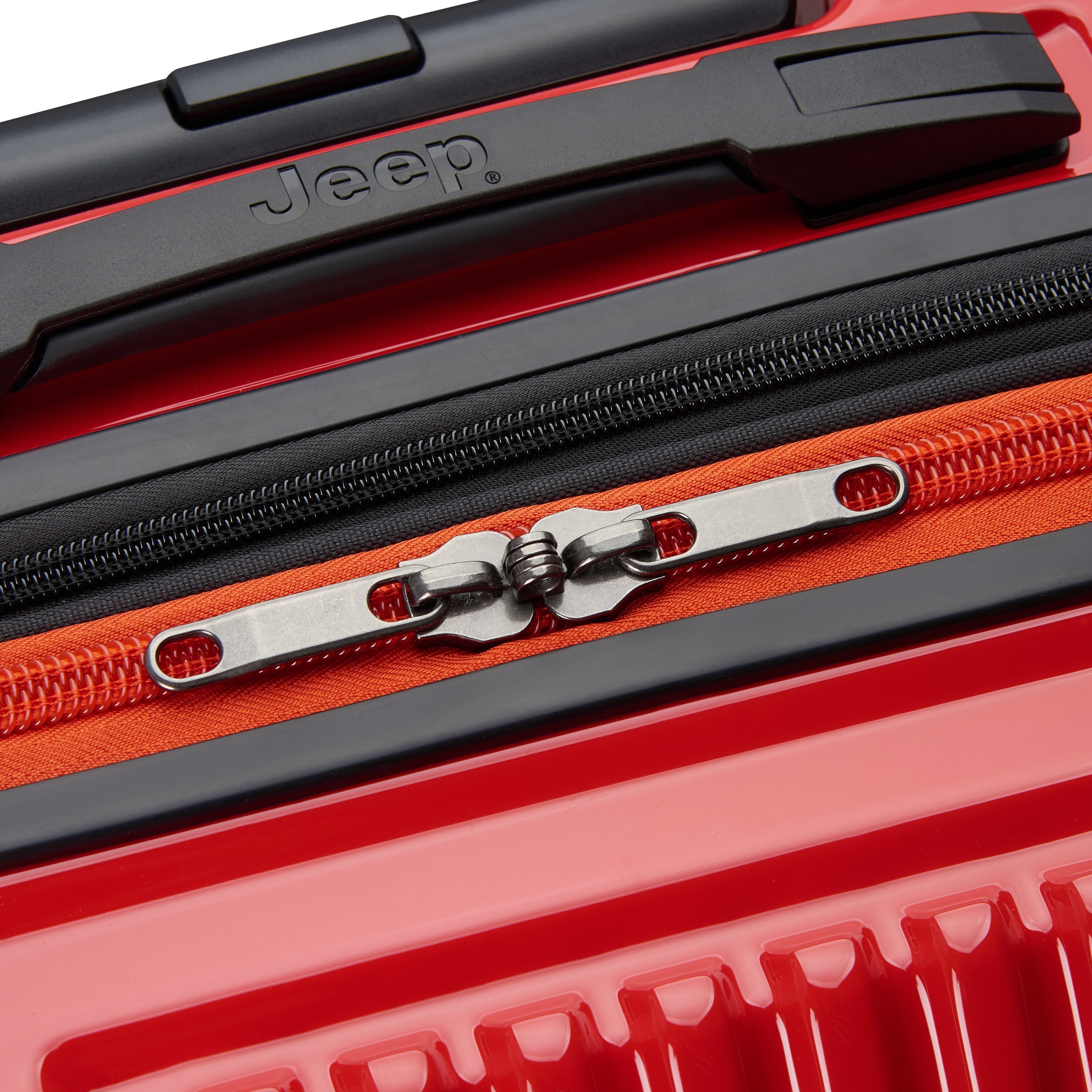 JH003B | 23-Inch 2-Wheeled Expandable Carry-On Suitcase, Tomato