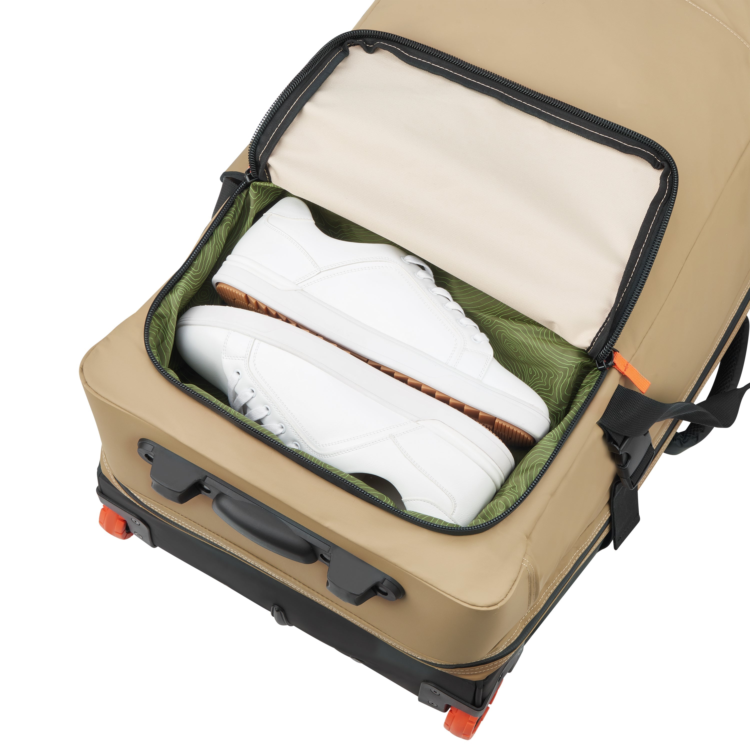 JS005A | 32-Inch 2-Wheeled Duffel Bag, Warm sand