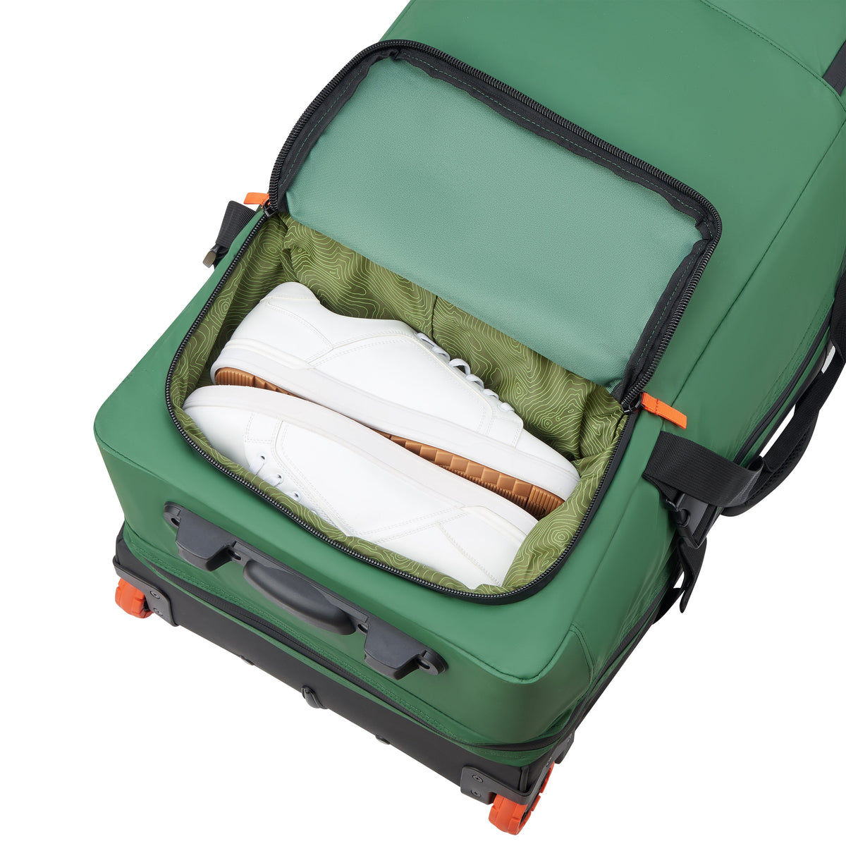 JS005A| Sac de Voyage 2 roues 81 CM VERT ORME