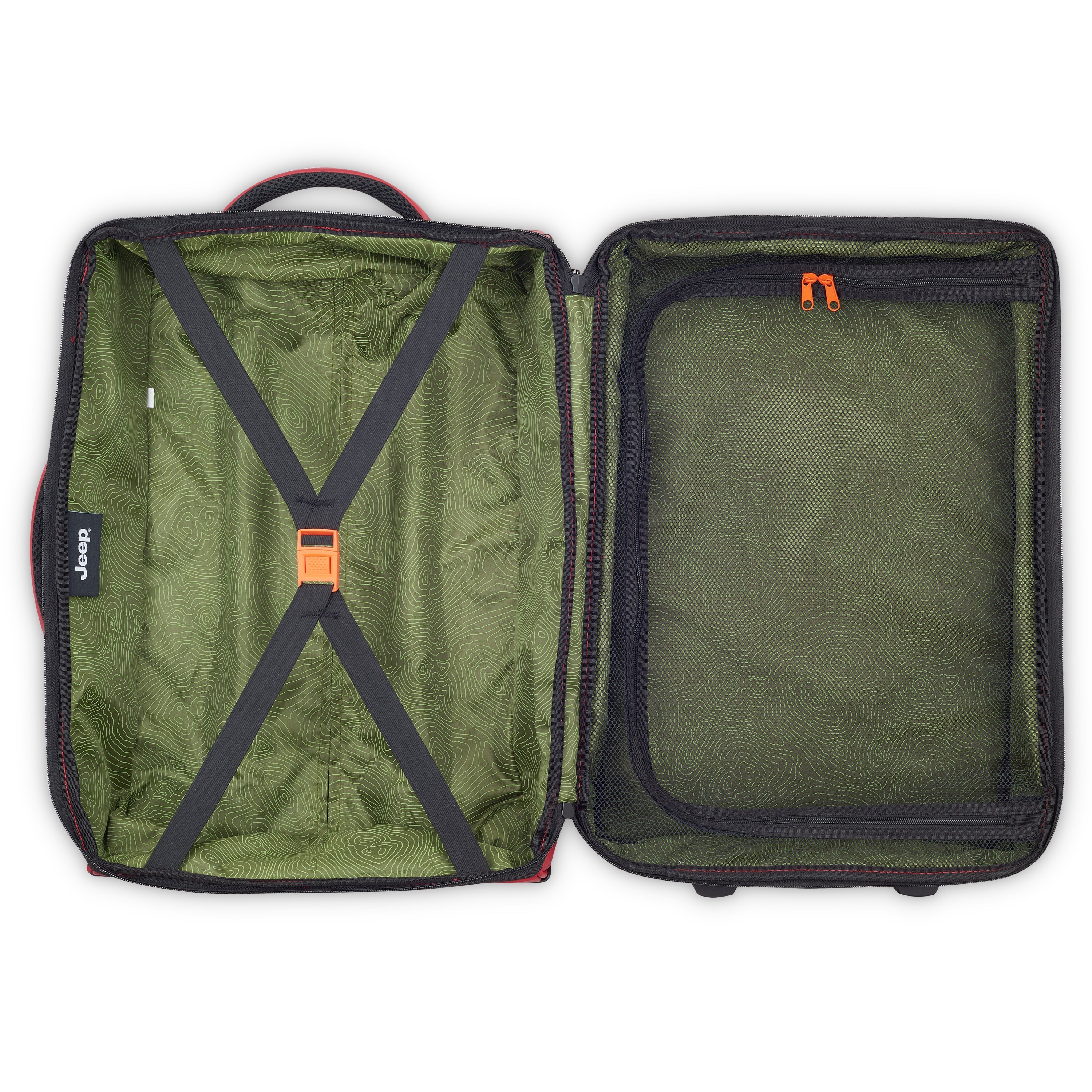 JS006B| Sac de Voyage 2 roues 50 CM TOMATE