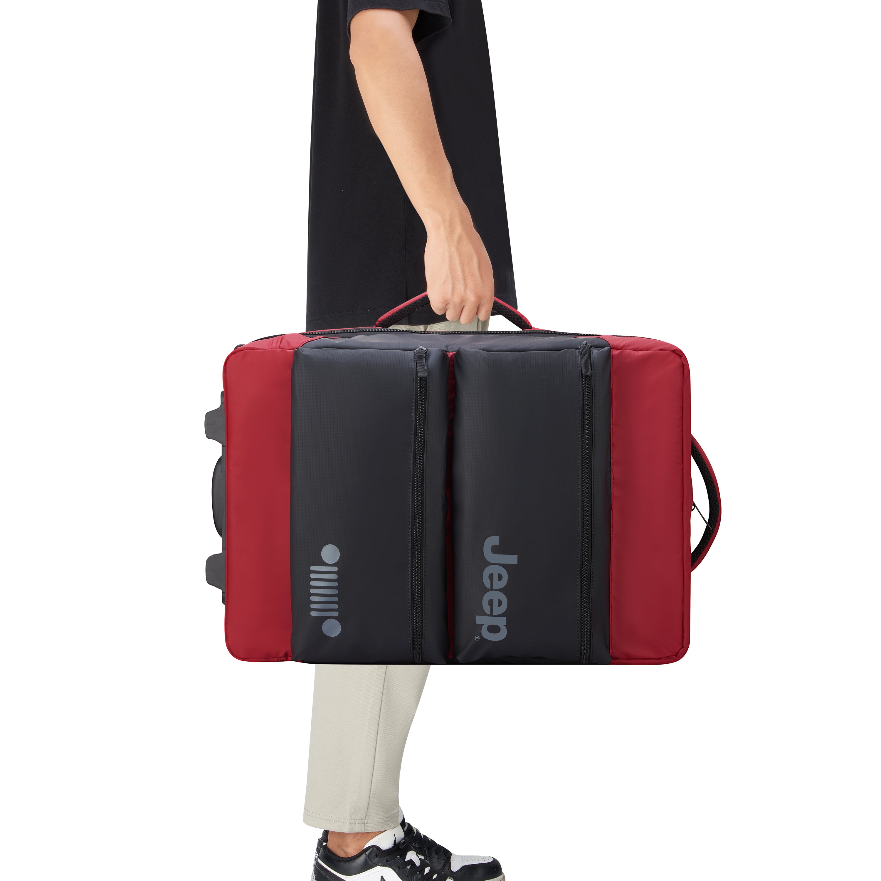 JS006B| Sac de Voyage 2 roues 50 CM TOMATE