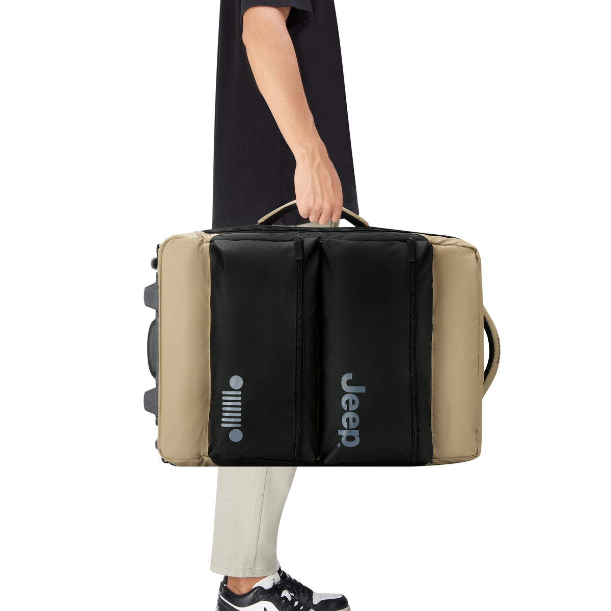 JS006B| Sac de Voyage 2 roues 50 CM SABLE CHAUD