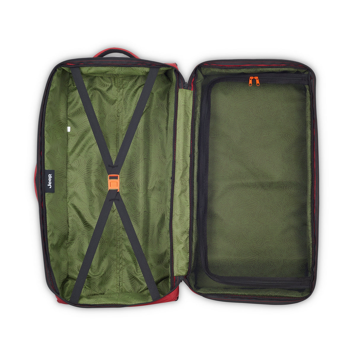 JS006B| Sac de Voyage 2 roues 73 CM TOMATE