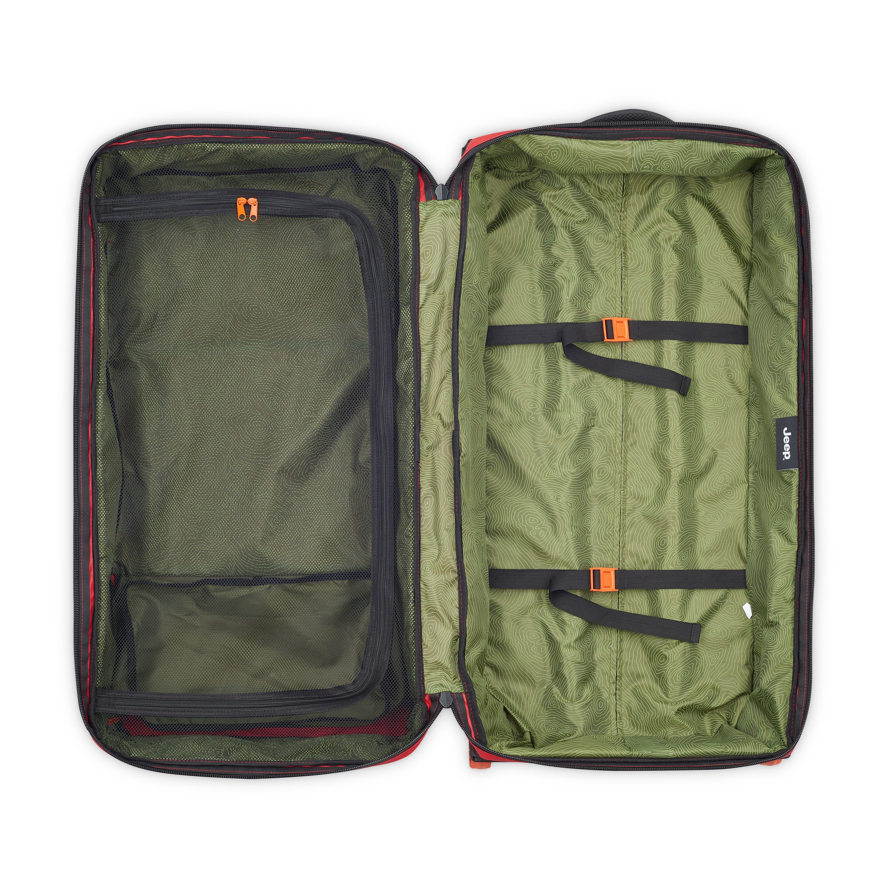 JS006B| Sac de Voyage 2 roues 81 CM TOMATE