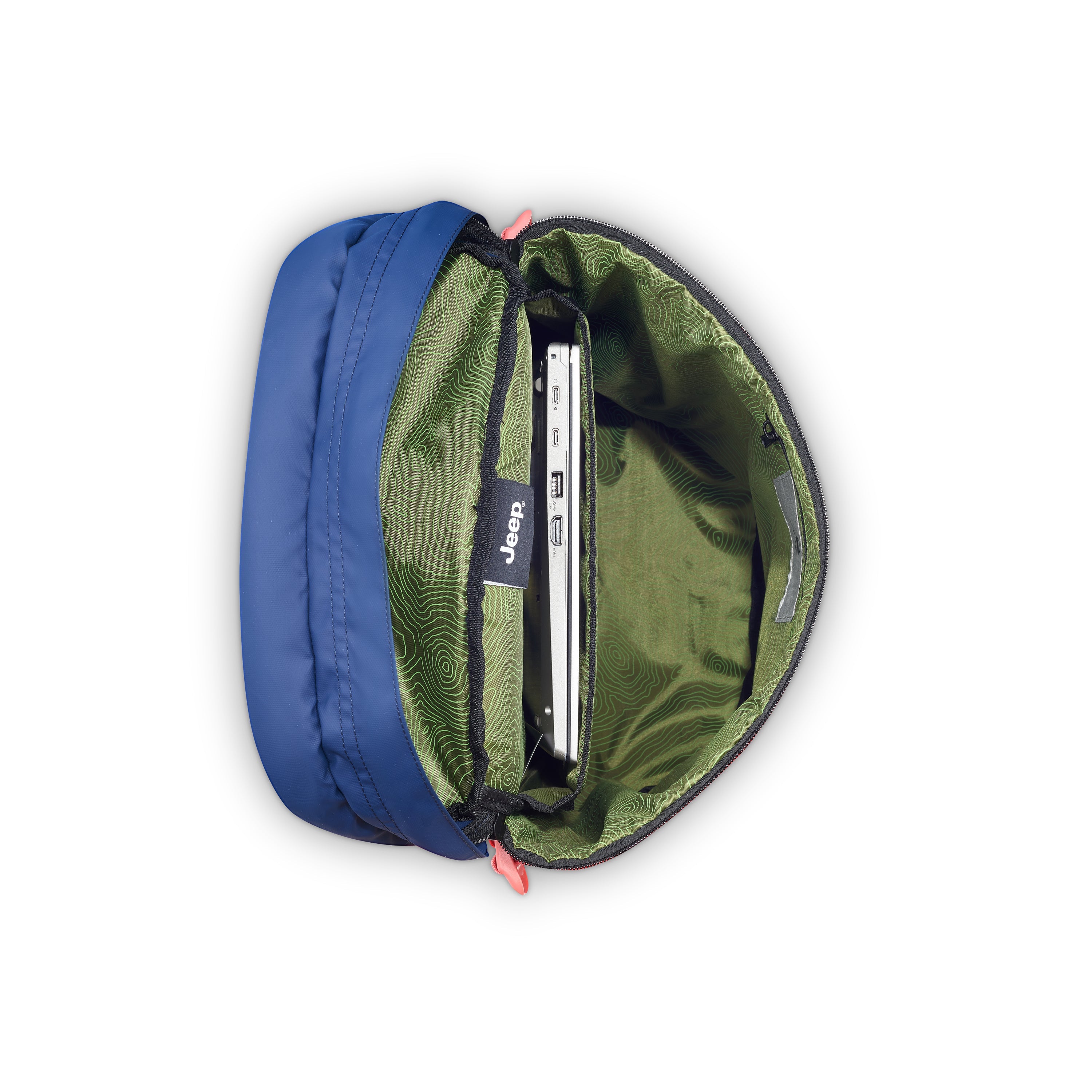 JS013C | 17-Inch Laptop Backpack, Navy