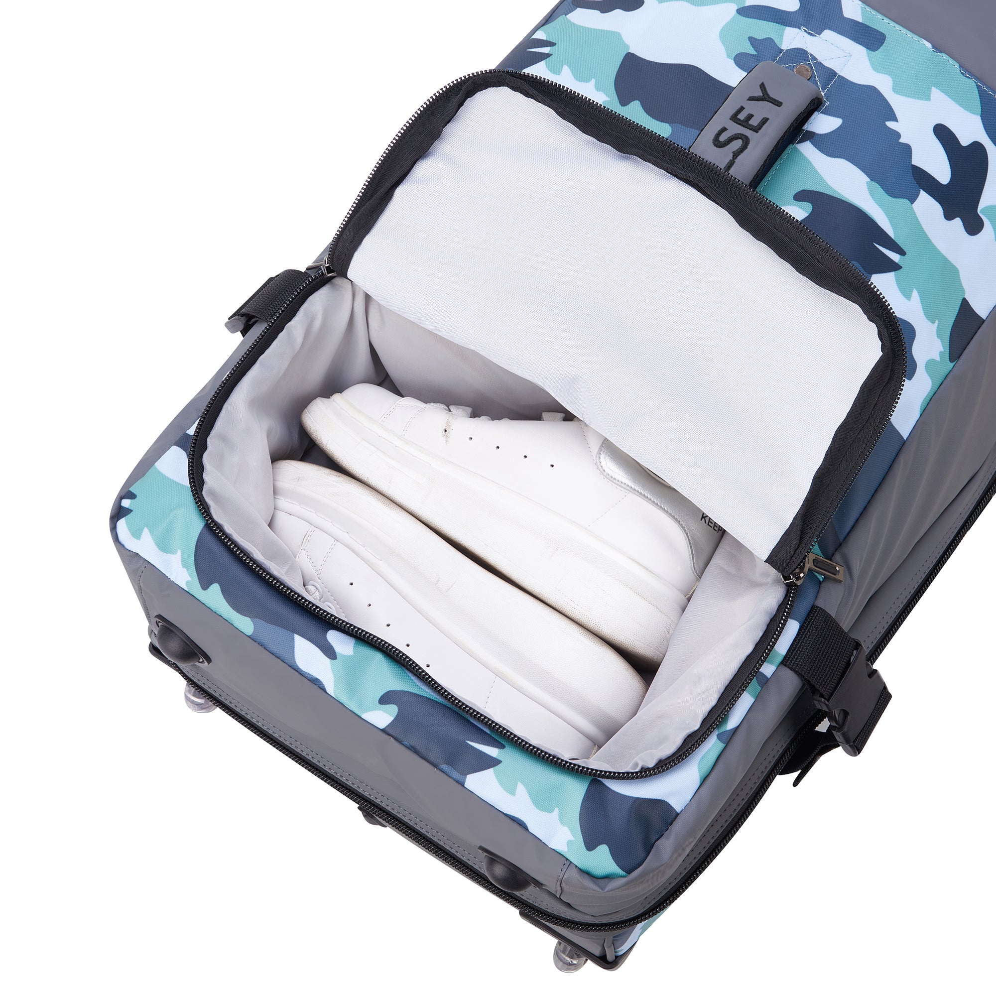 RASPAIL | 29-Inch 2-Wheeled Duffel Bag, Camo